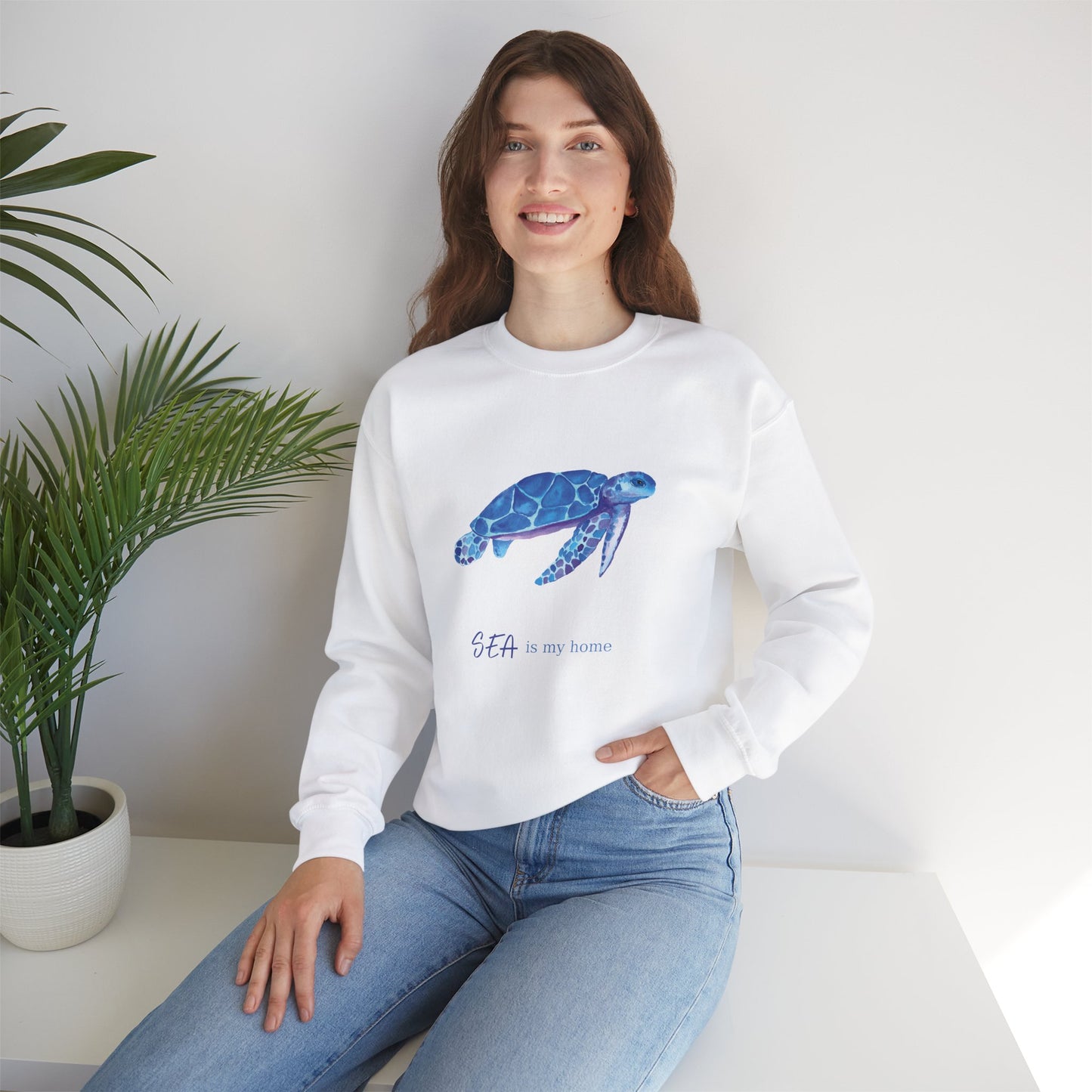 Sea is my home Sweatshirt