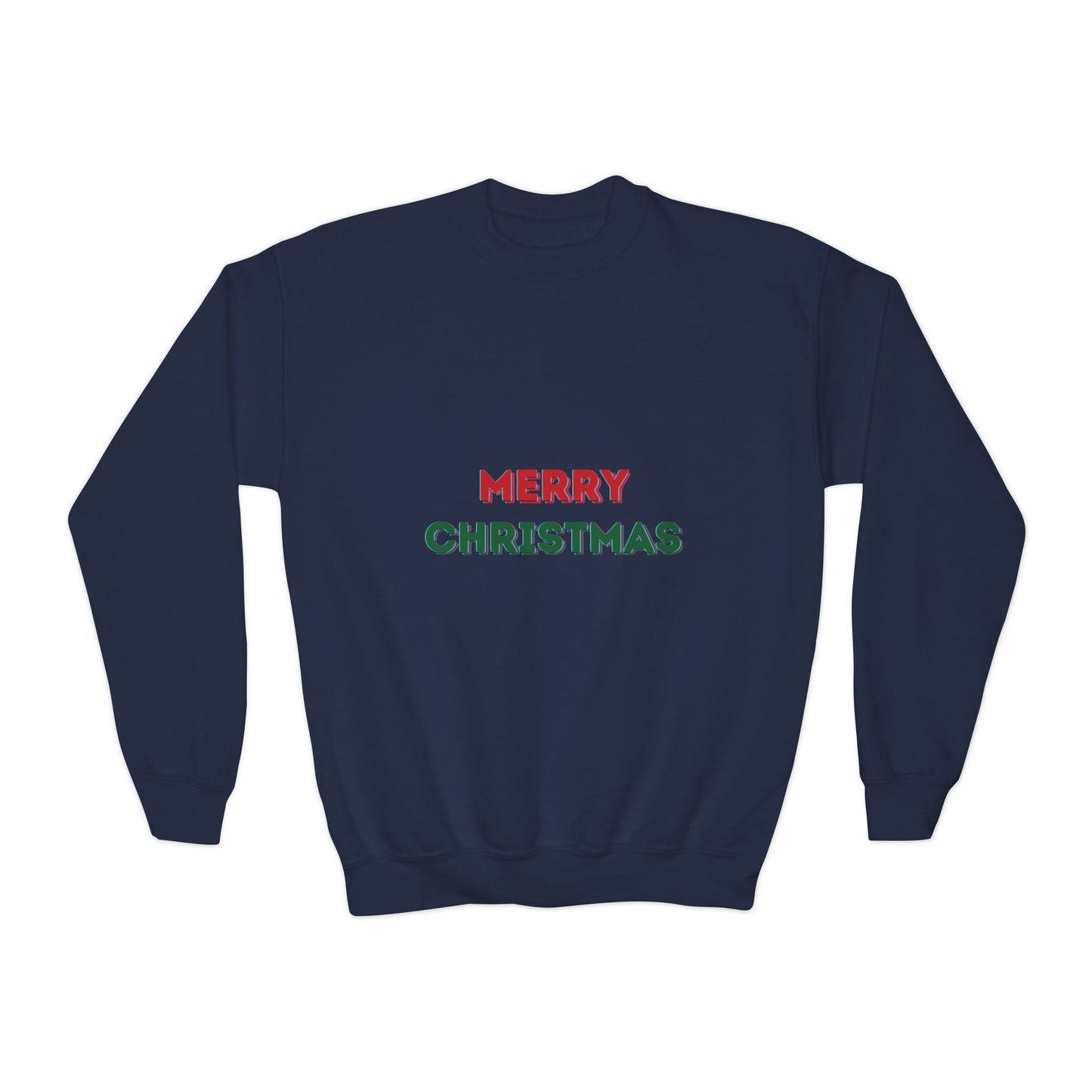 Merry Christmas Youth Crewneck Sweatshirt