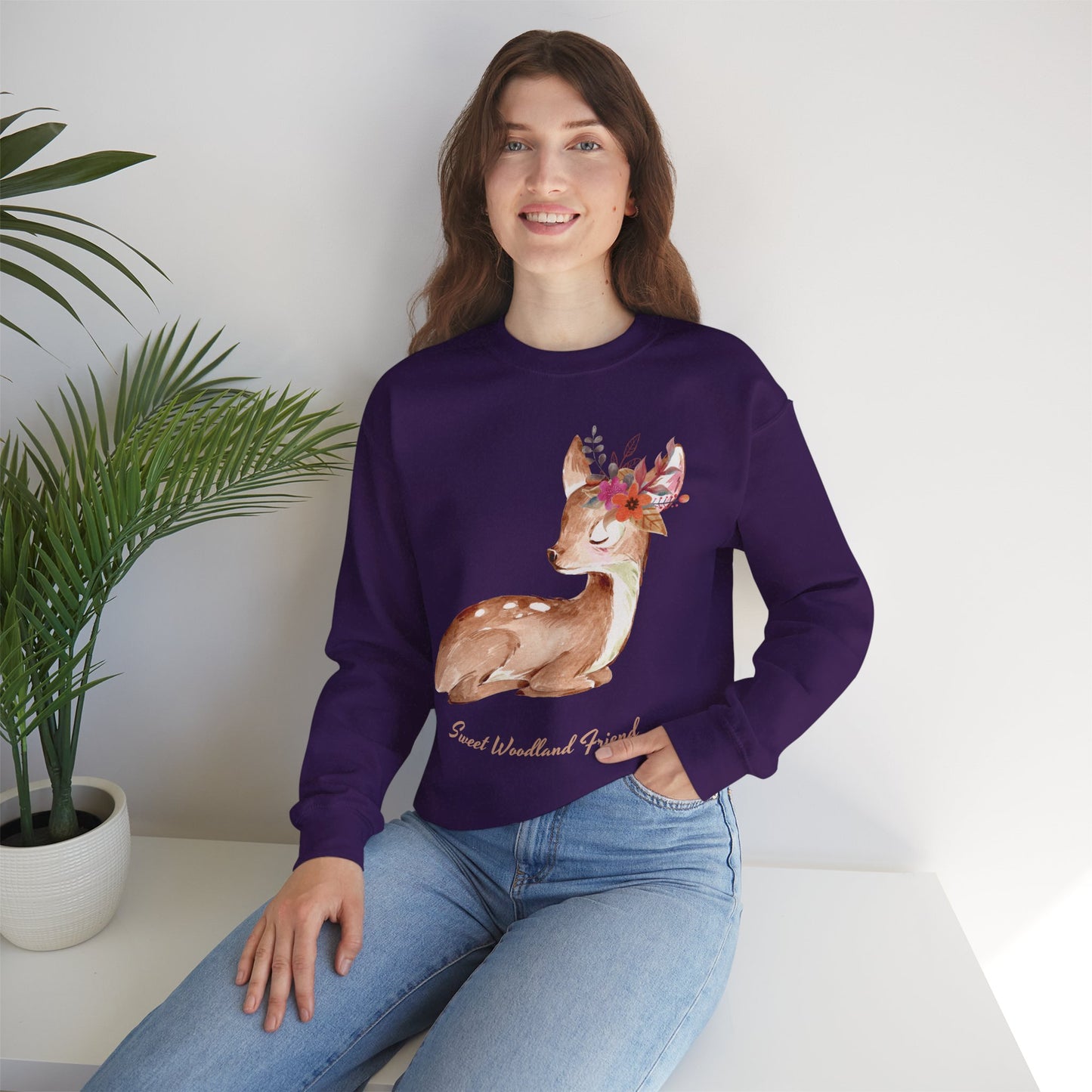 Sweet Woodland Friend Sweatshirt