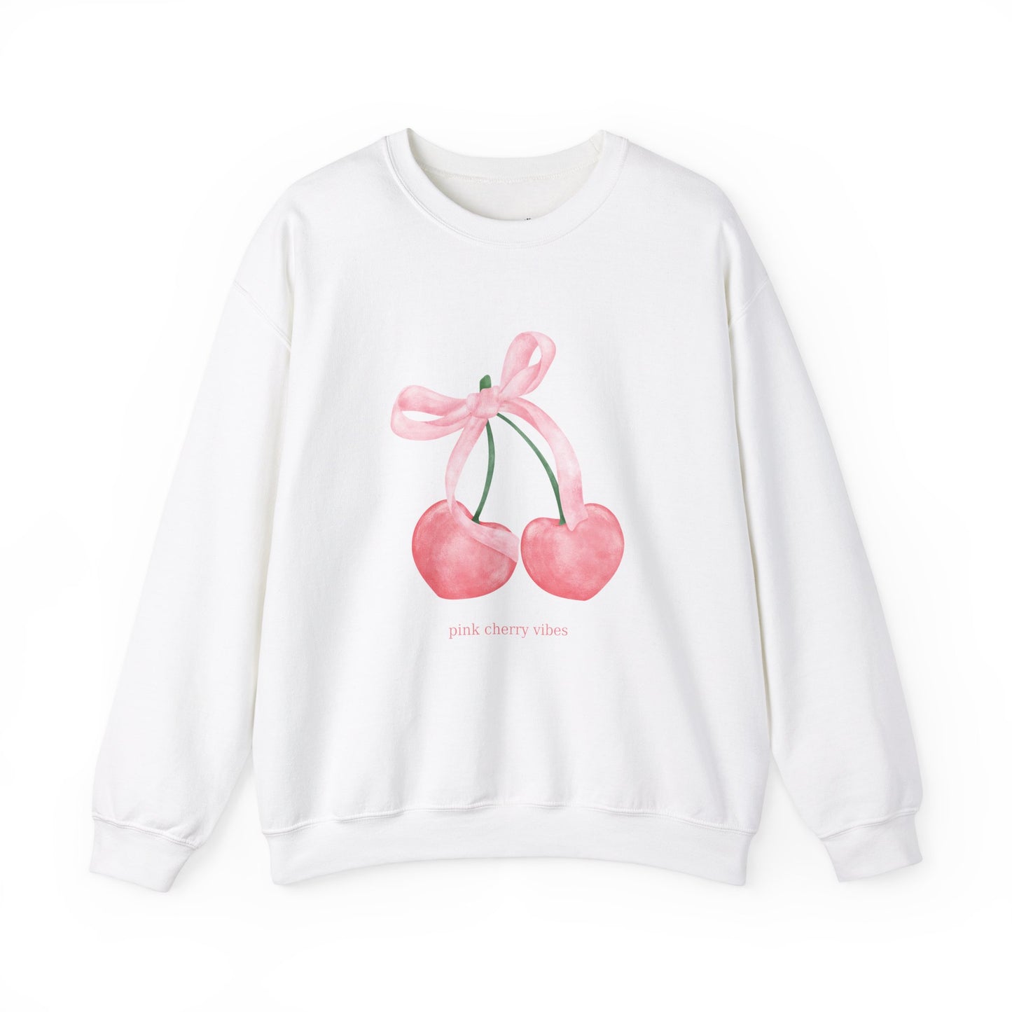 Pink Cherry Vibes Sweatshirt