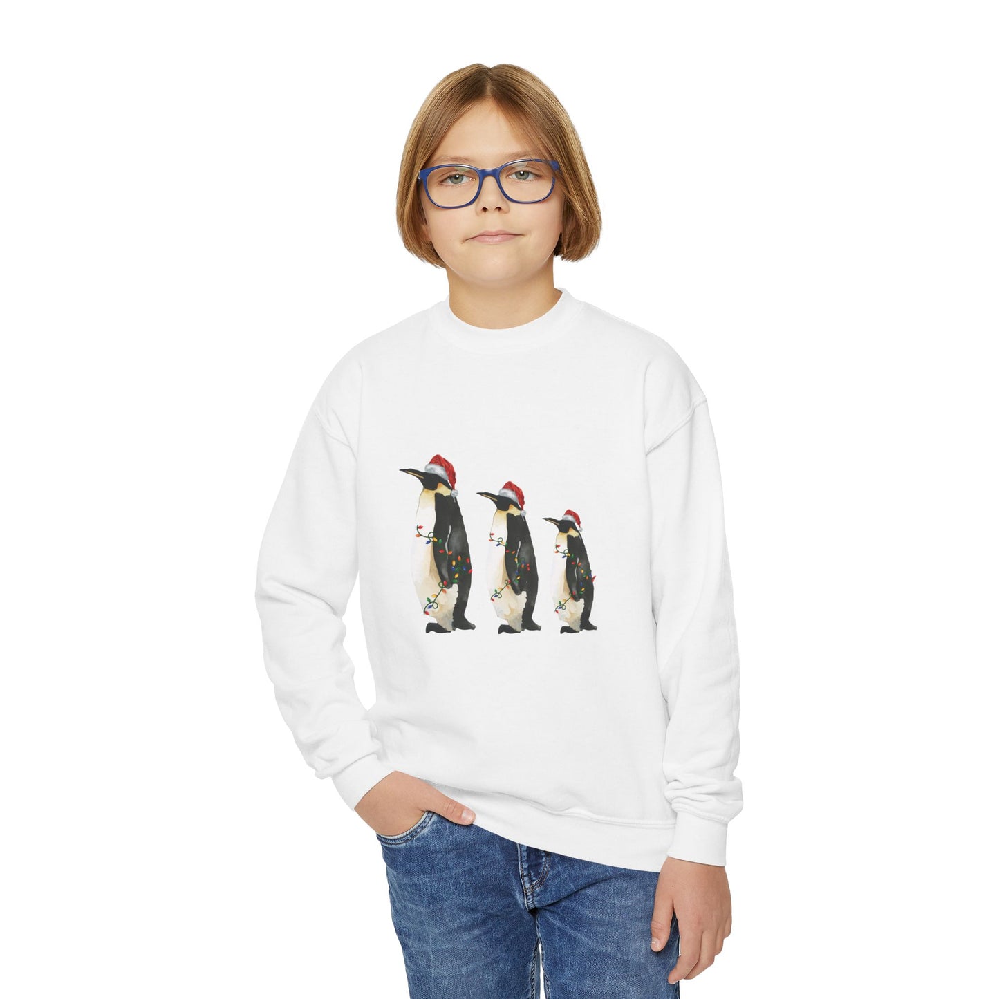 Penguin Christmas Sweatshirt Unisex