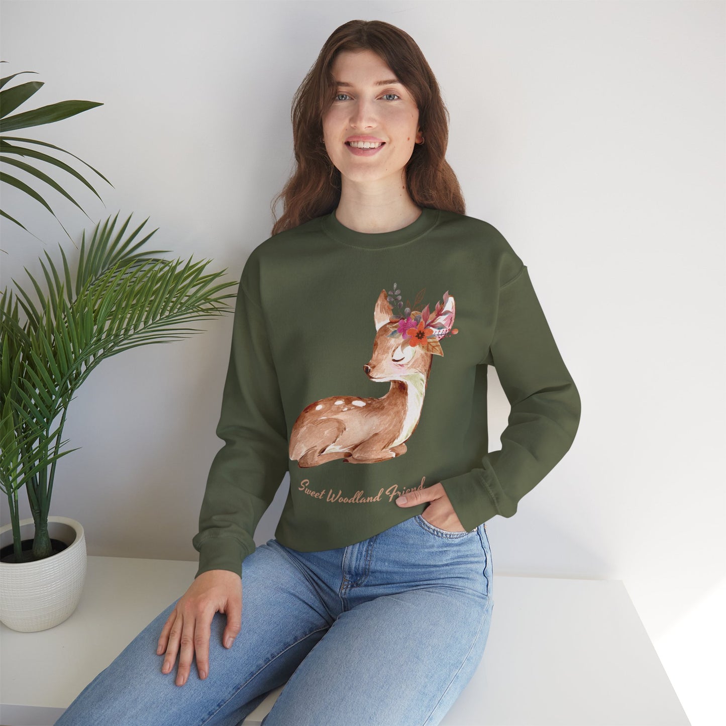 Sweet Woodland Friend Sweatshirt