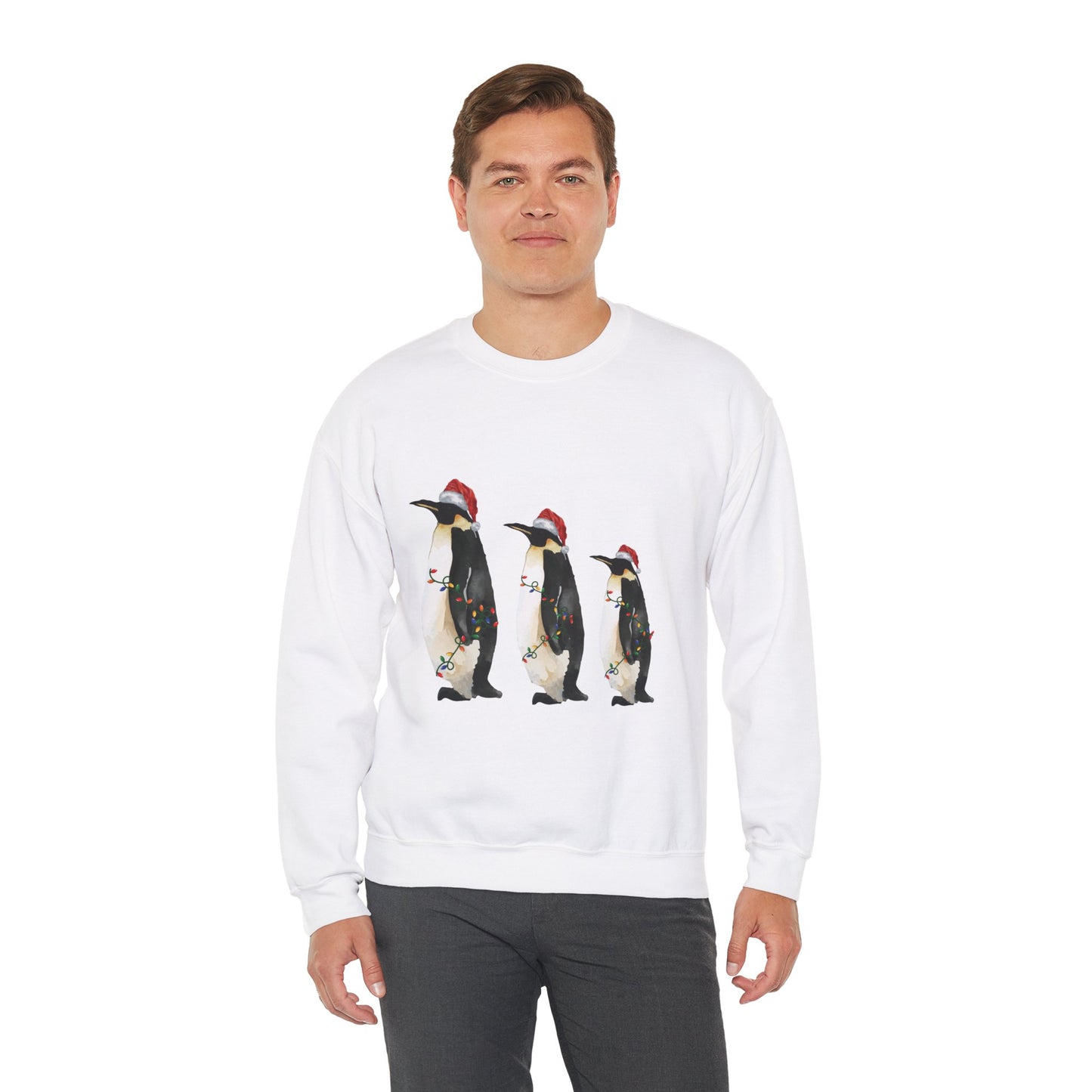 Unisex Penguin Christmas Sweatshirt