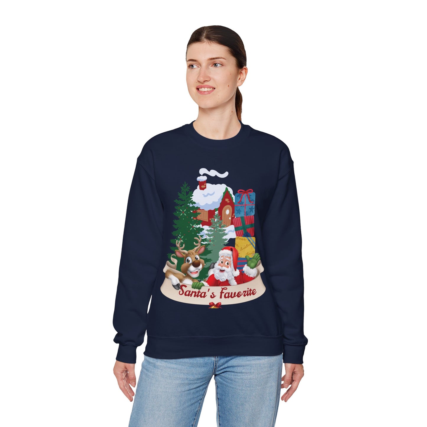 Santa's Favorite Unisex Sweatshirt