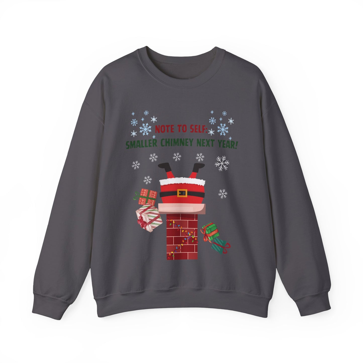 Santa’s Stuck Again! Unisex Sweatshirt
