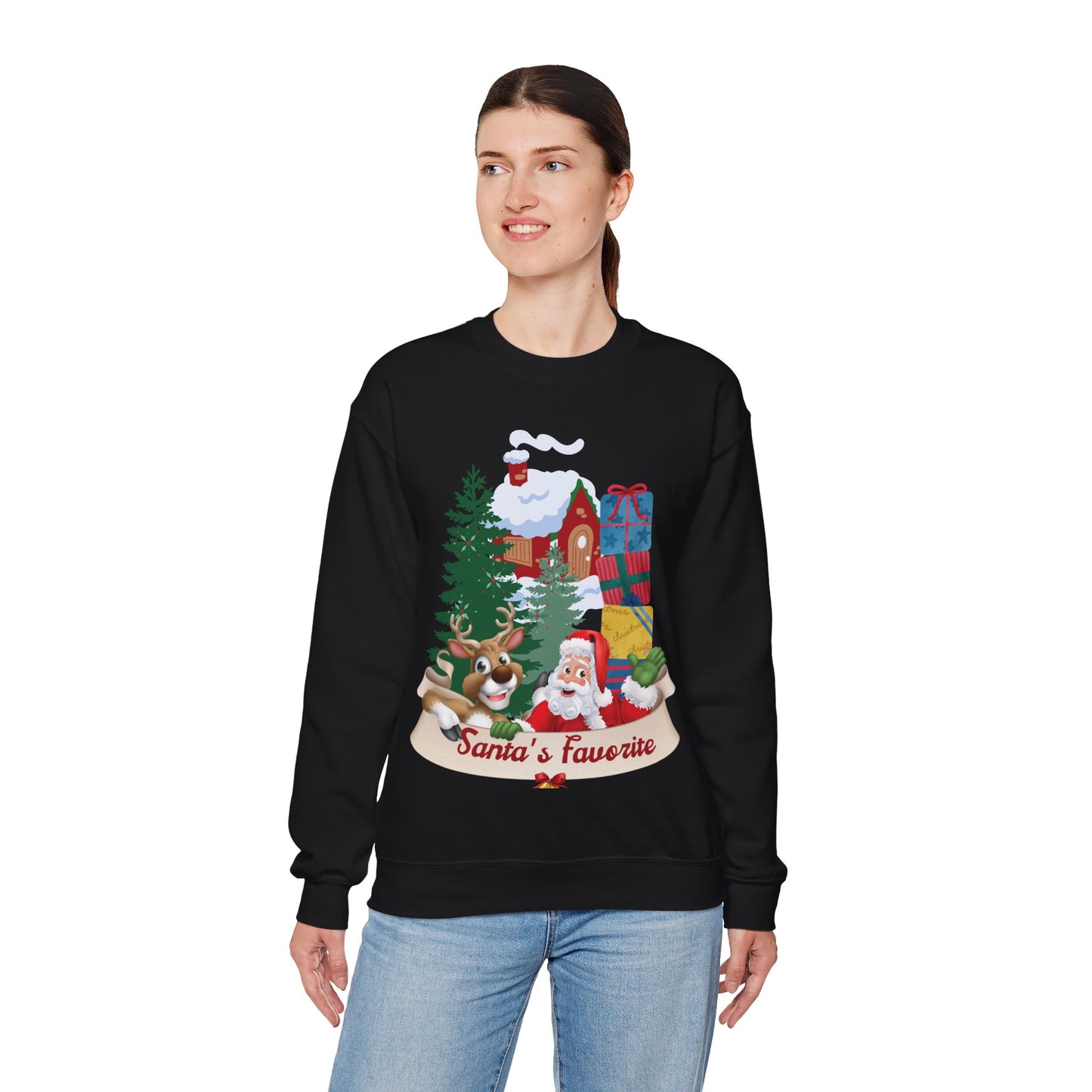 Santa's Favorite Unisex Sweatshirt