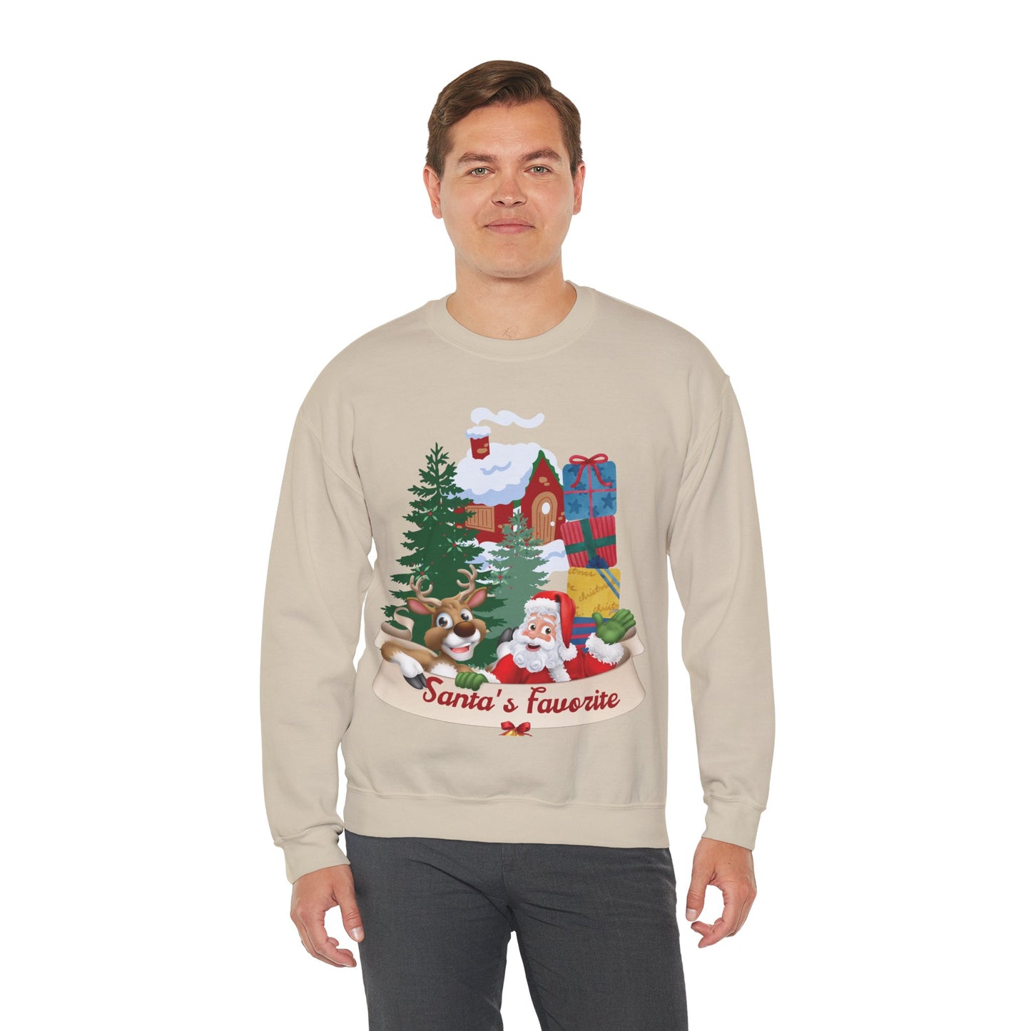 Santa's Favorite Unisex Sweatshirt