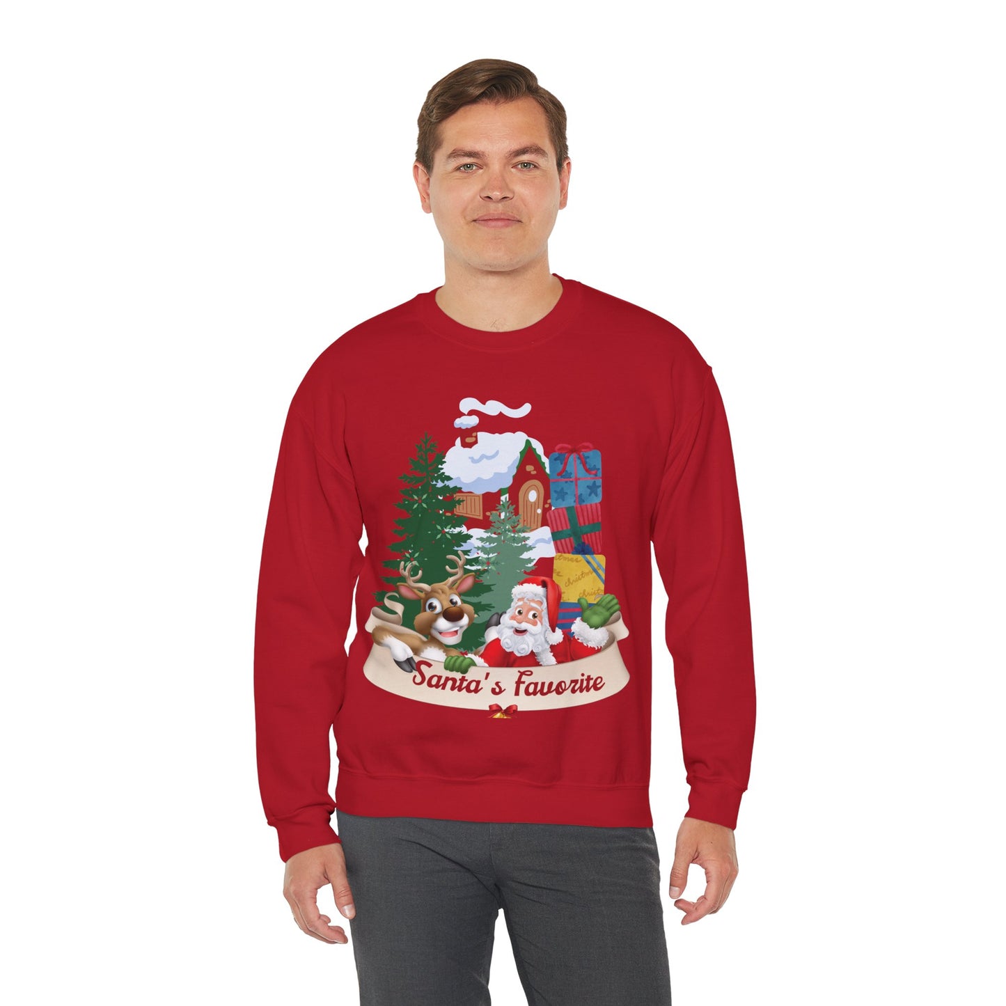 Santa's Favorite Unisex Sweatshirt