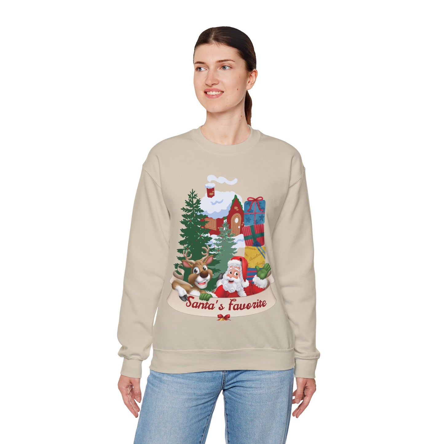 Santa's Favorite Unisex Sweatshirt