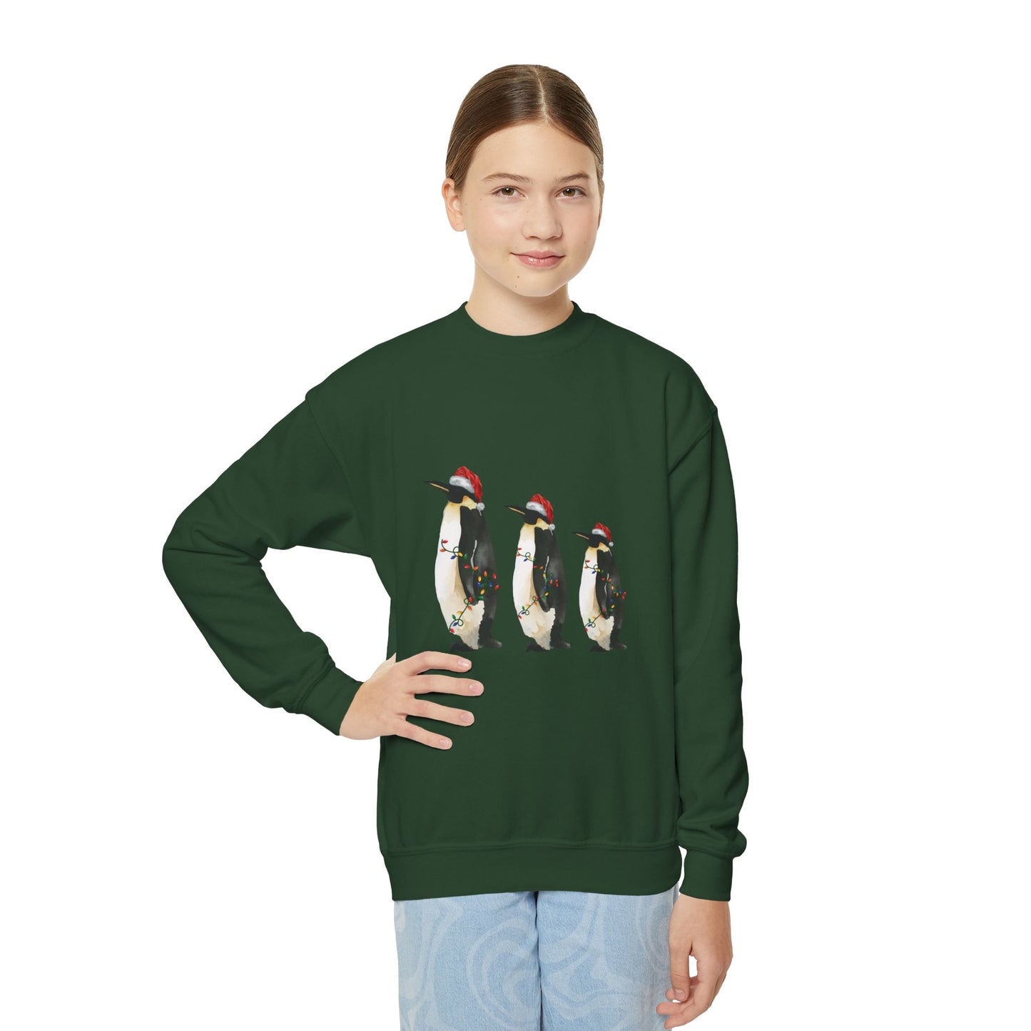 Penguin Christmas Sweatshirt Unisex
