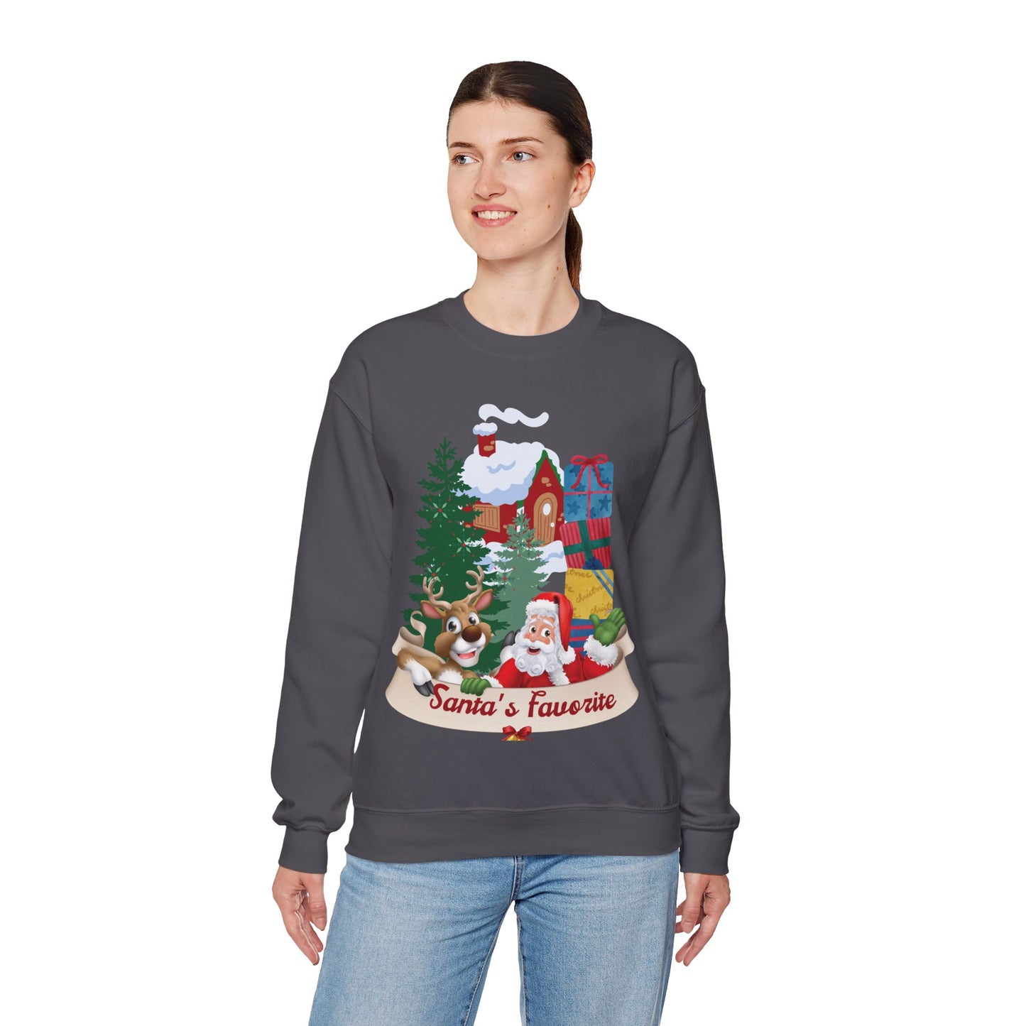 Santa's Favorite Unisex Sweatshirt