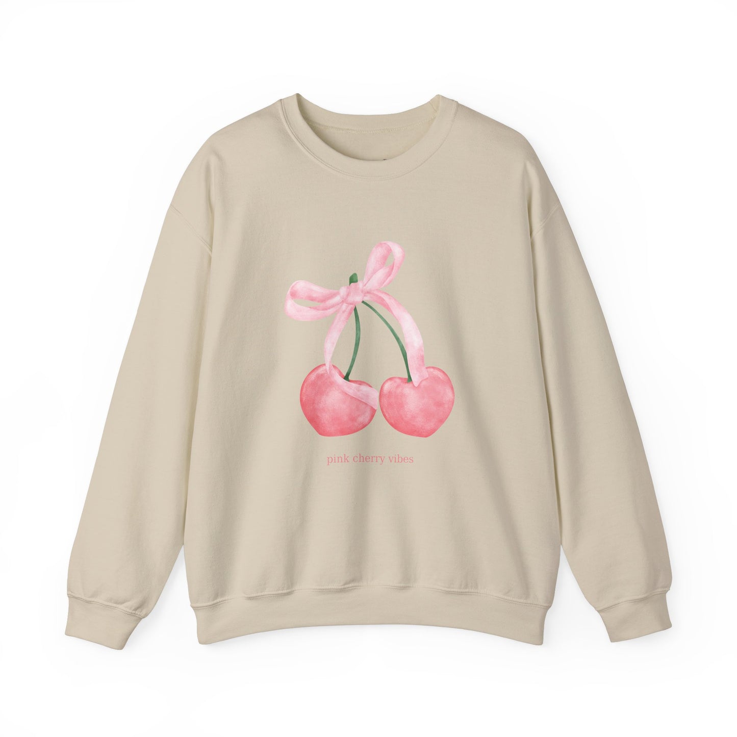 Pink Cherry Vibes Sweatshirt