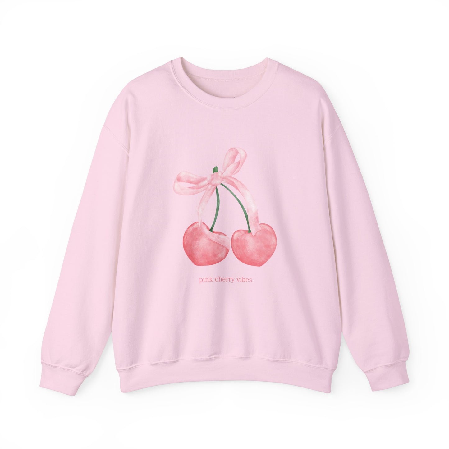 Pink Cherry Vibes Sweatshirt