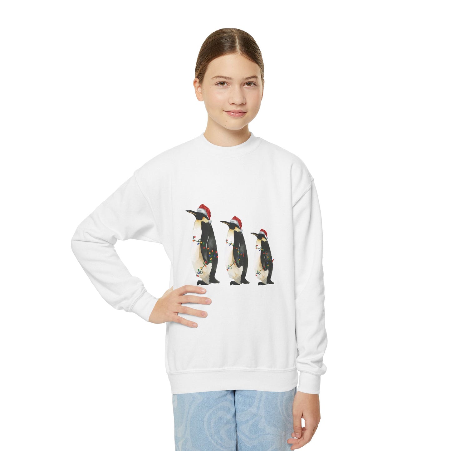 Penguin Christmas Sweatshirt Unisex