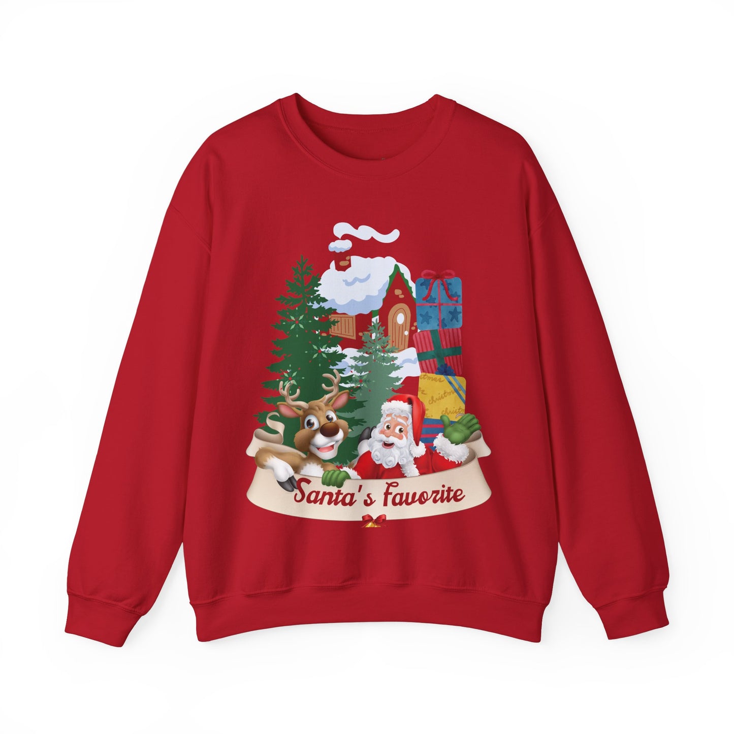 Santa's Favorite Unisex Sweatshirt