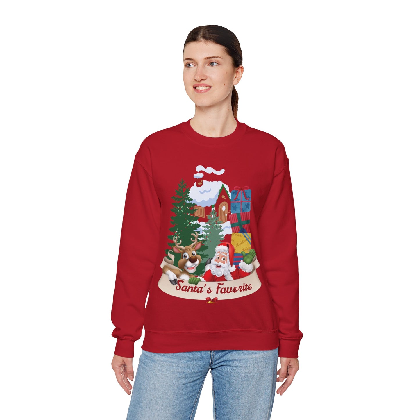 Santa's Favorite Unisex Sweatshirt