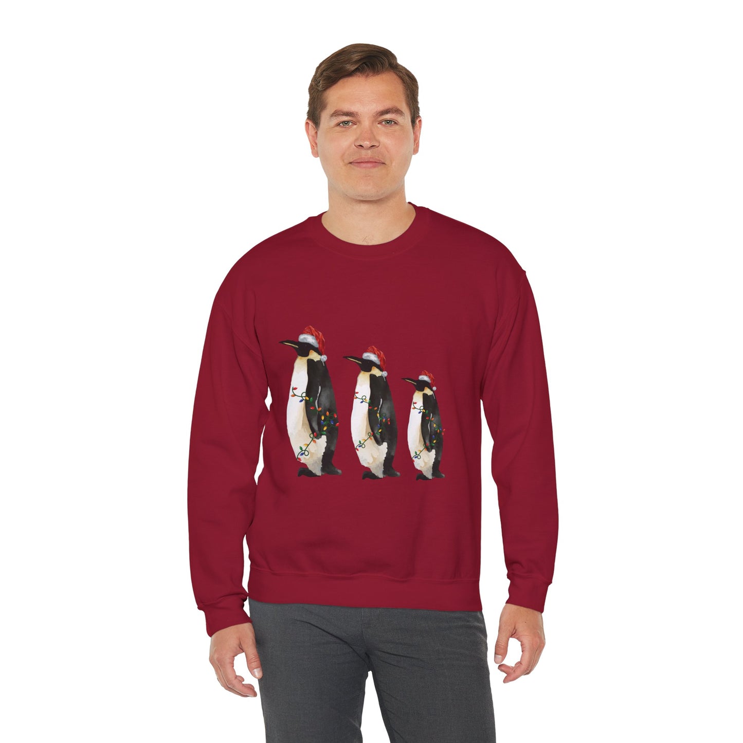 Unisex Penguin Christmas Sweatshirt