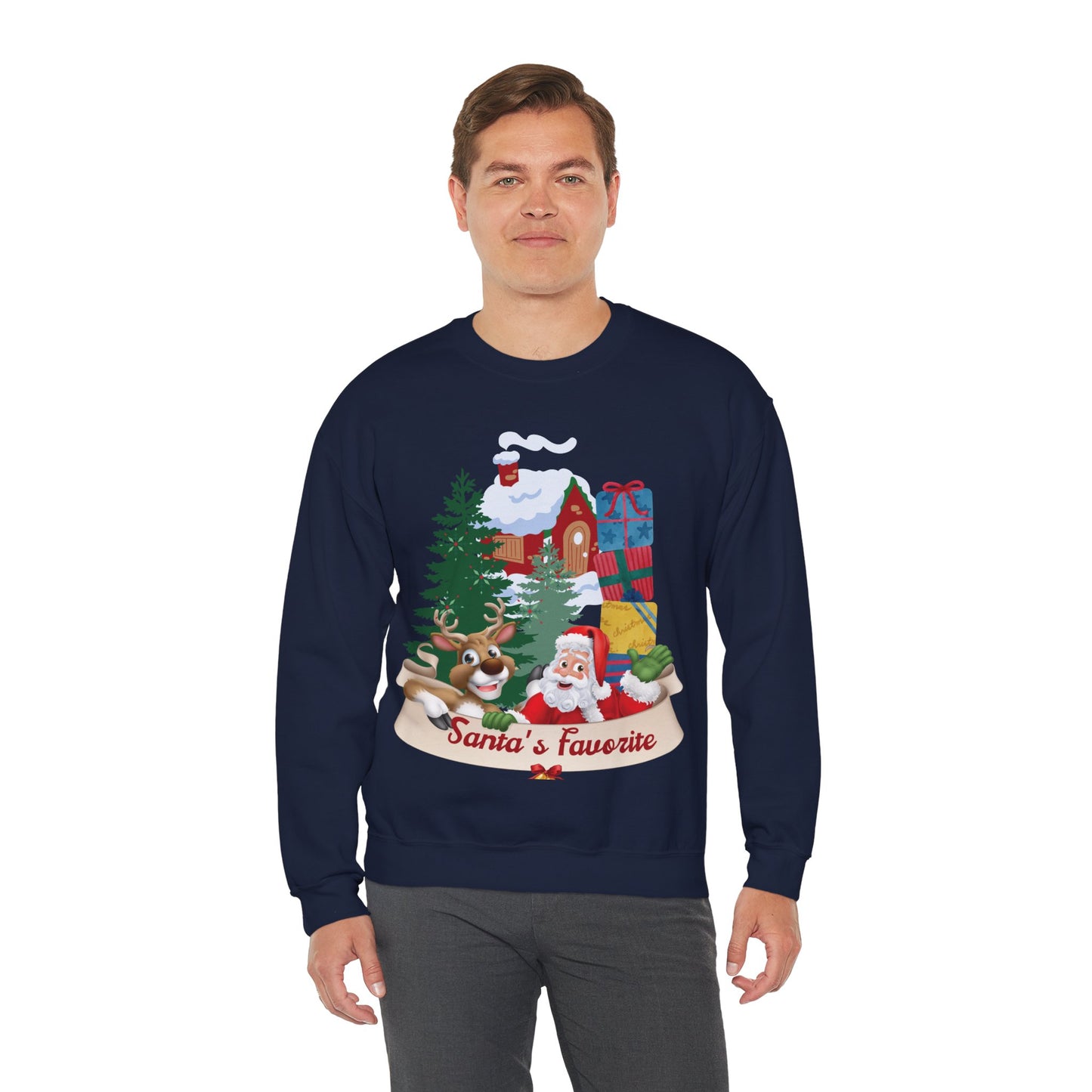 Santa's Favorite Unisex Sweatshirt