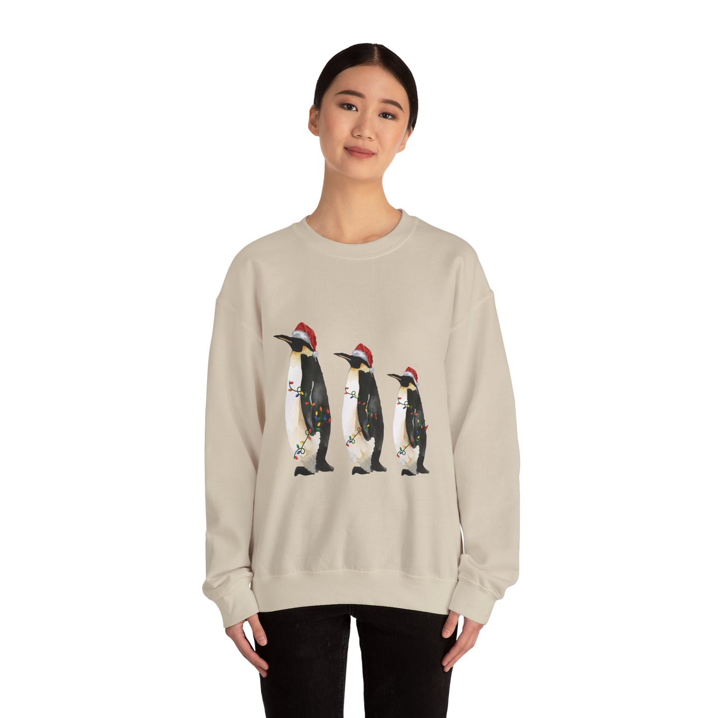 Unisex Penguin Christmas Sweatshirt