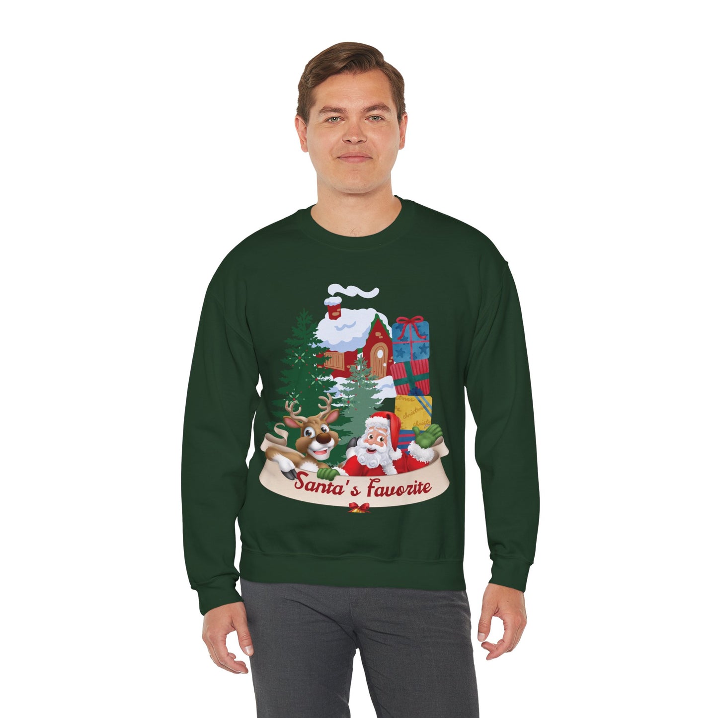 Santa's Favorite Unisex Sweatshirt