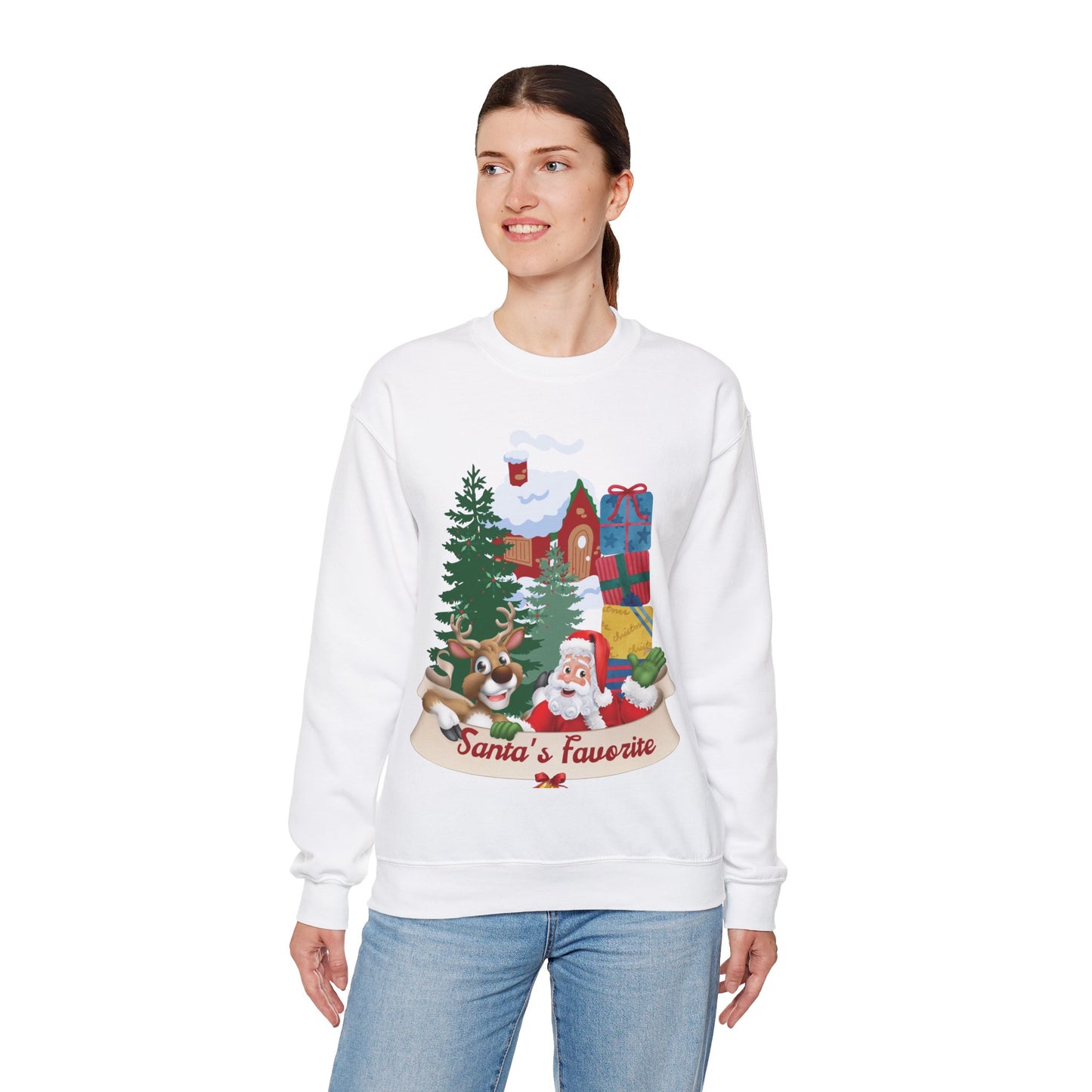 Santa's Favorite Unisex Sweatshirt