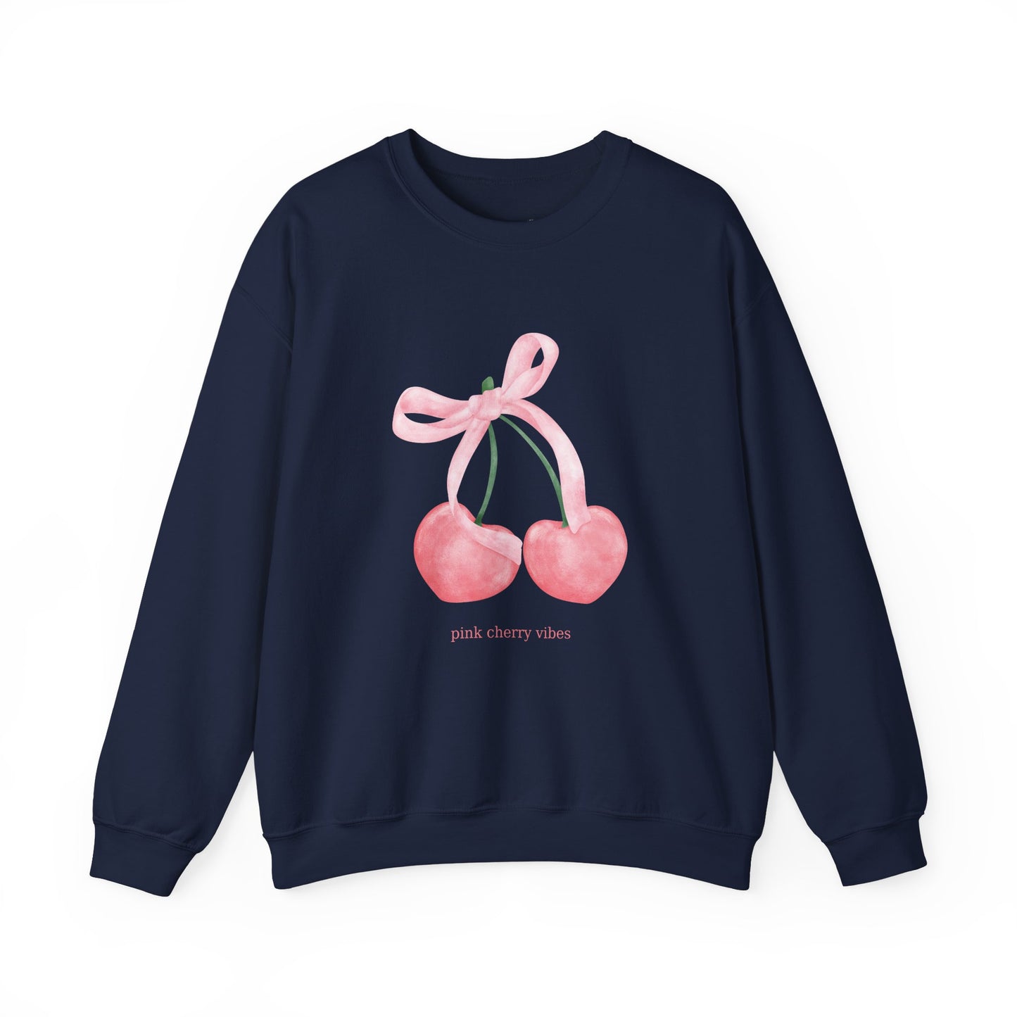 Pink Cherry Vibes Sweatshirt
