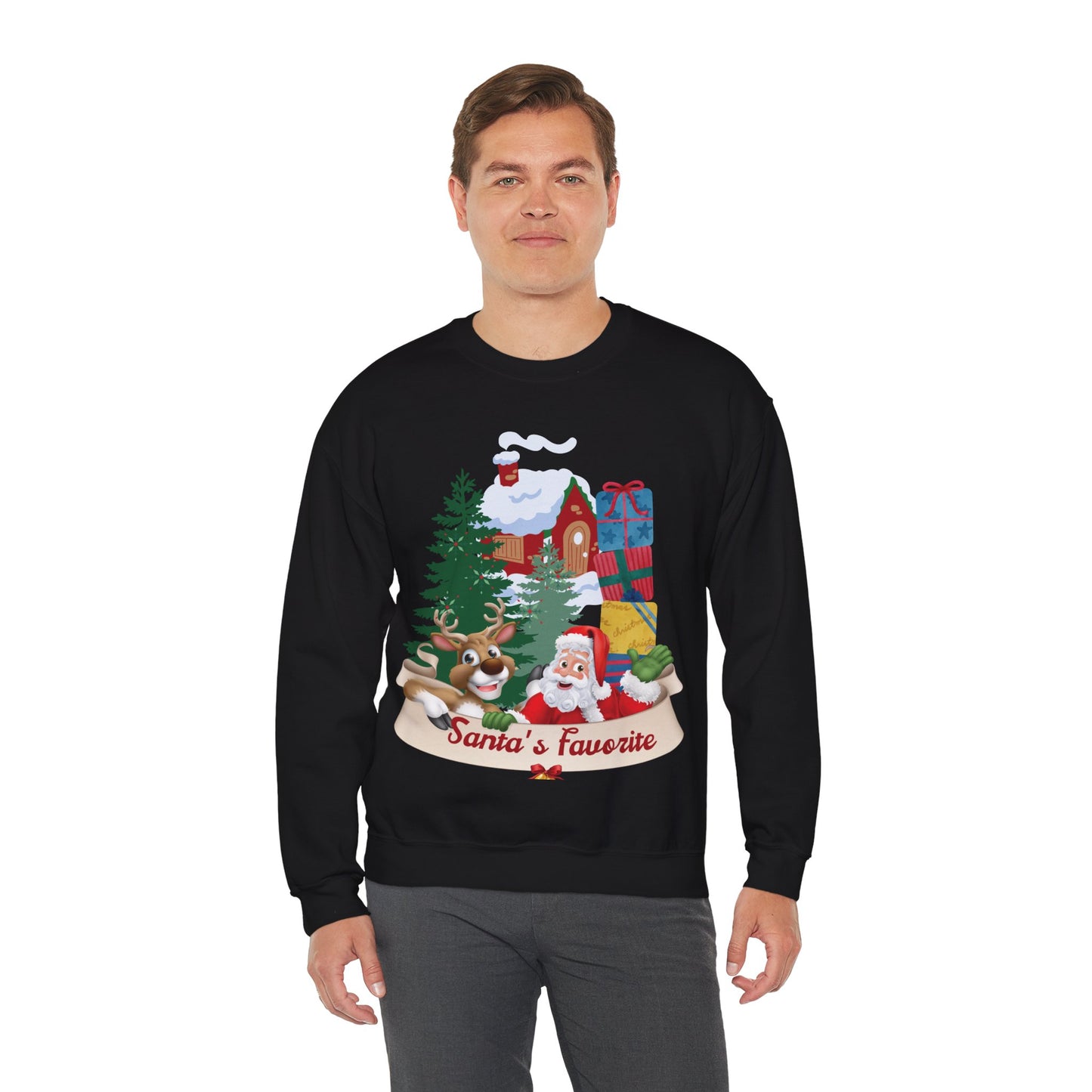 Santa's Favorite Unisex Sweatshirt