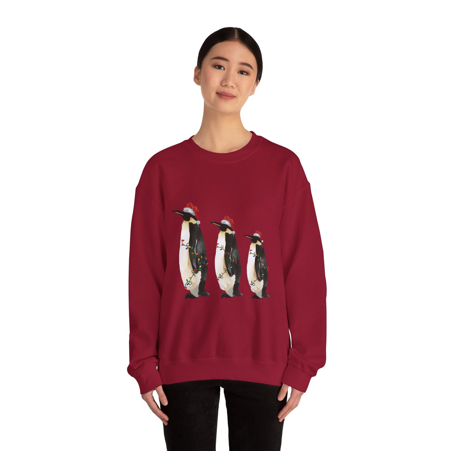 Unisex Penguin Christmas Sweatshirt