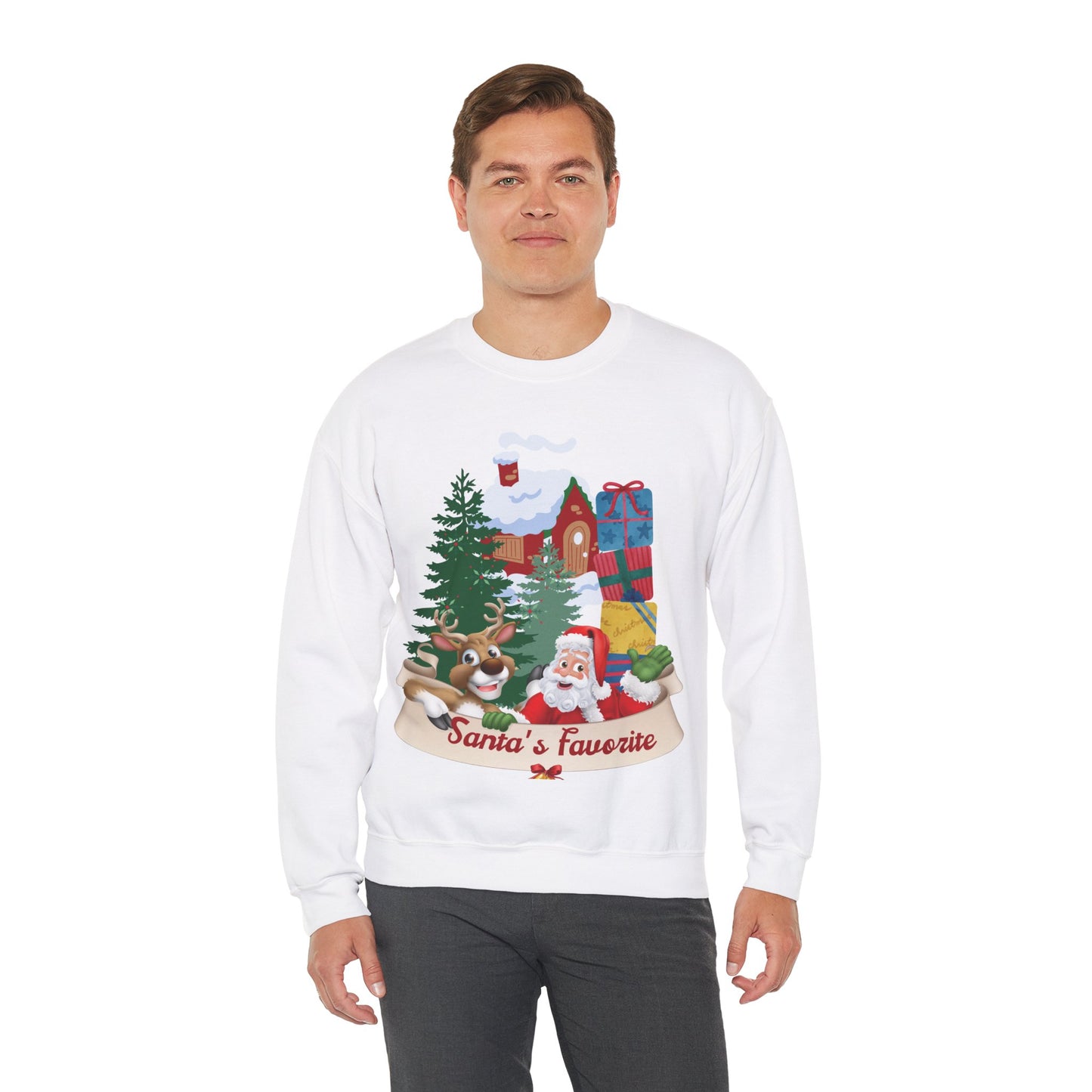Santa's Favorite Unisex Sweatshirt