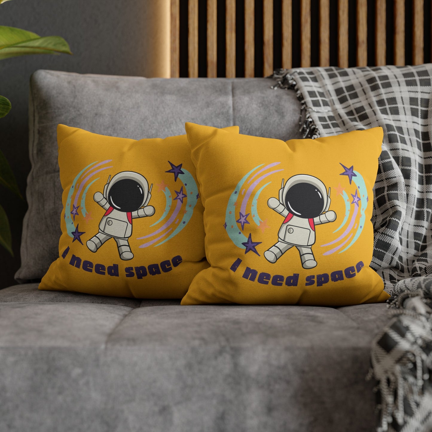 I Need Space  Pillow
