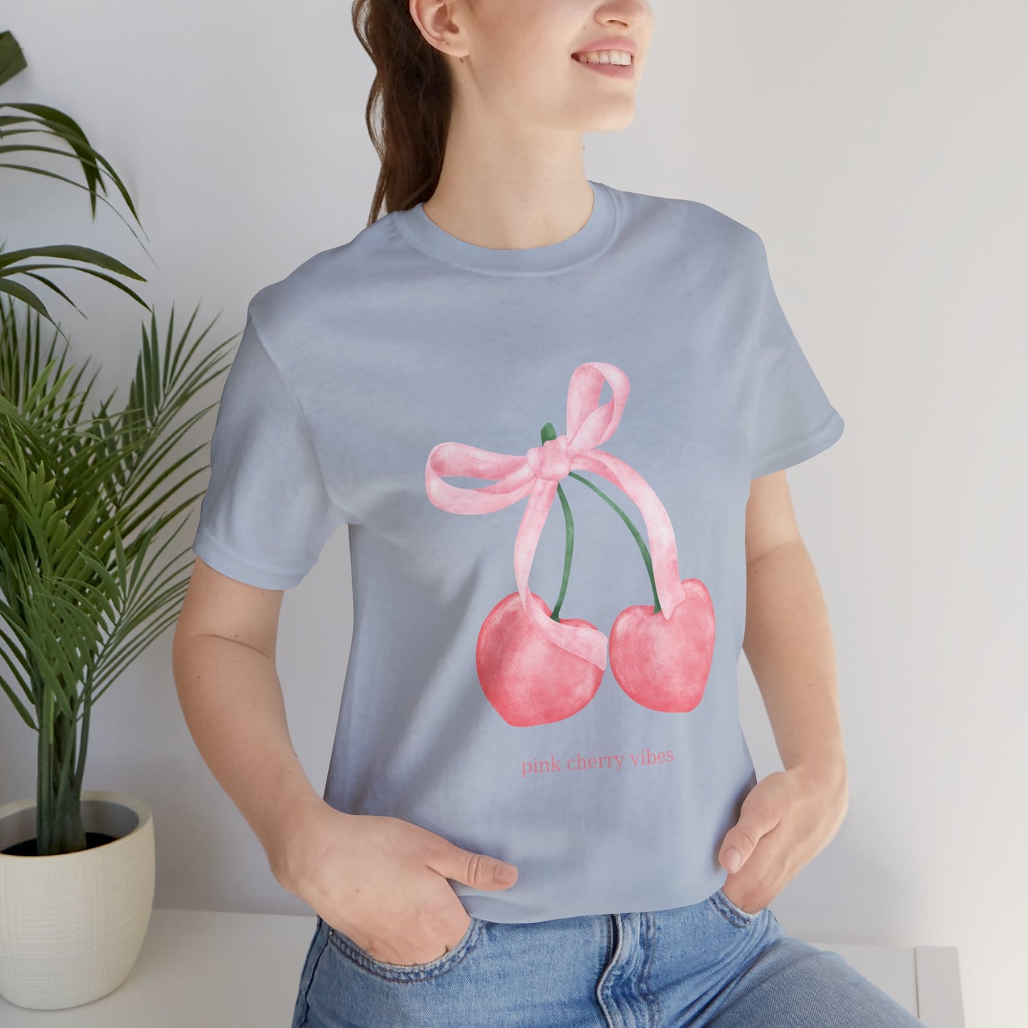 Pink Cherry Vibes Tee