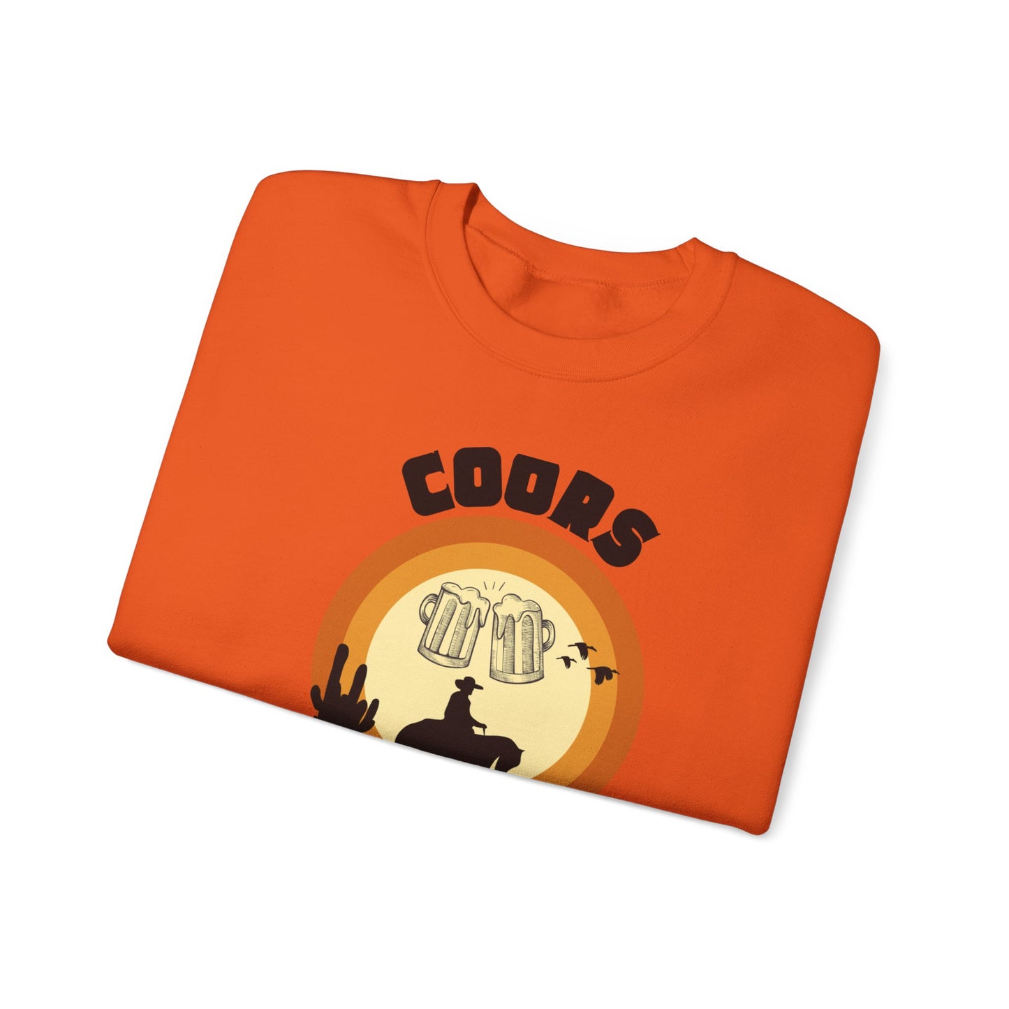 Coors Cowboy--Unisex Heavy Blend™ Crewneck Sweatshirt