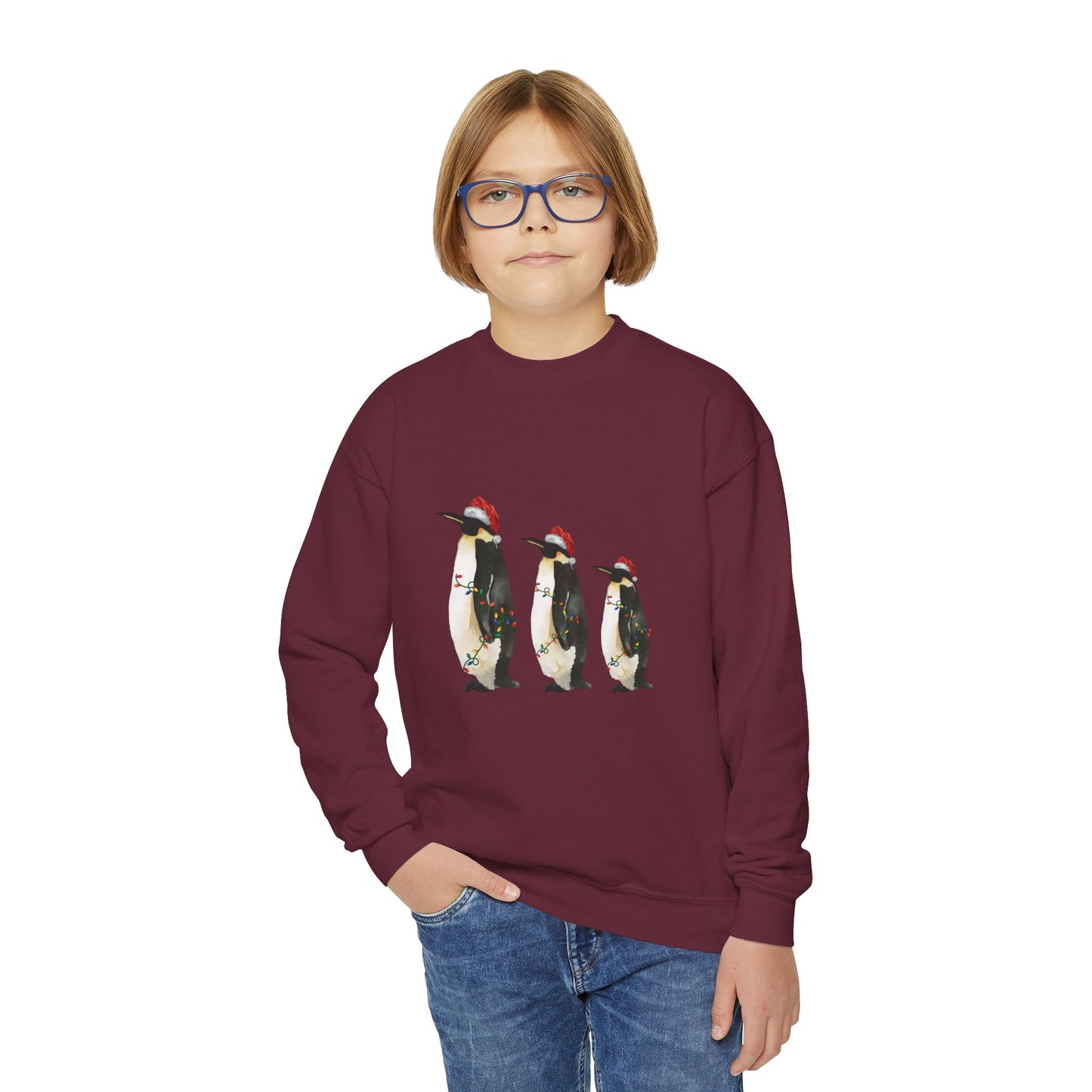 Penguin Christmas Sweatshirt Unisex