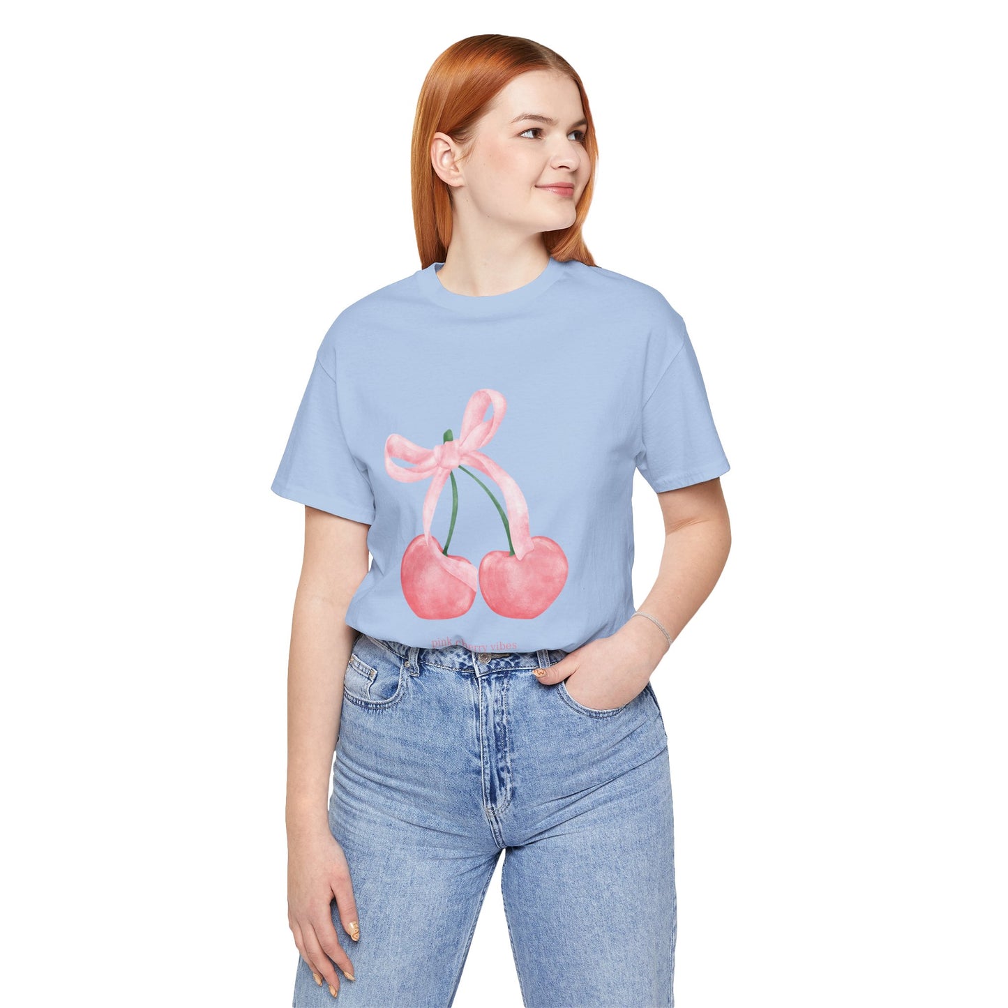 Pink Cherry Vibes Tee