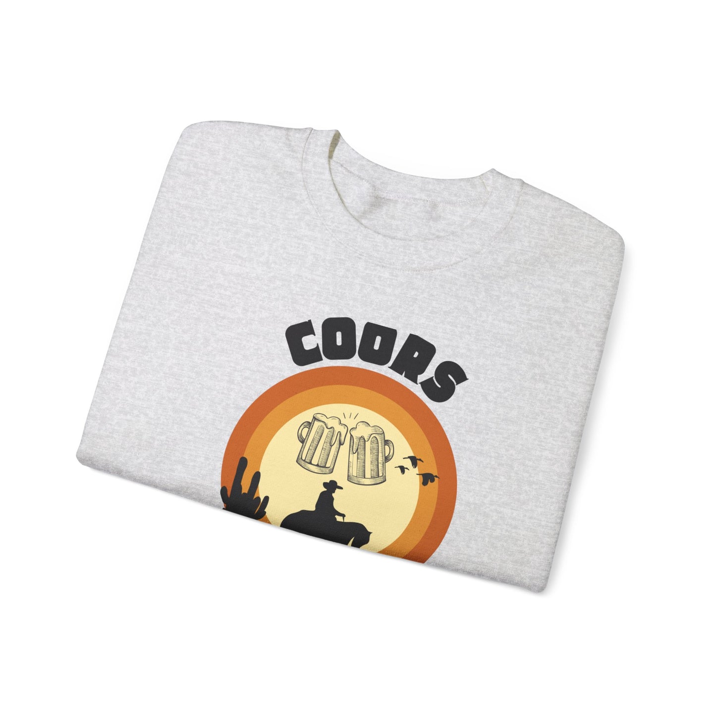 Coors Cowboy--Unisex Heavy Blend™ Crewneck Sweatshirt