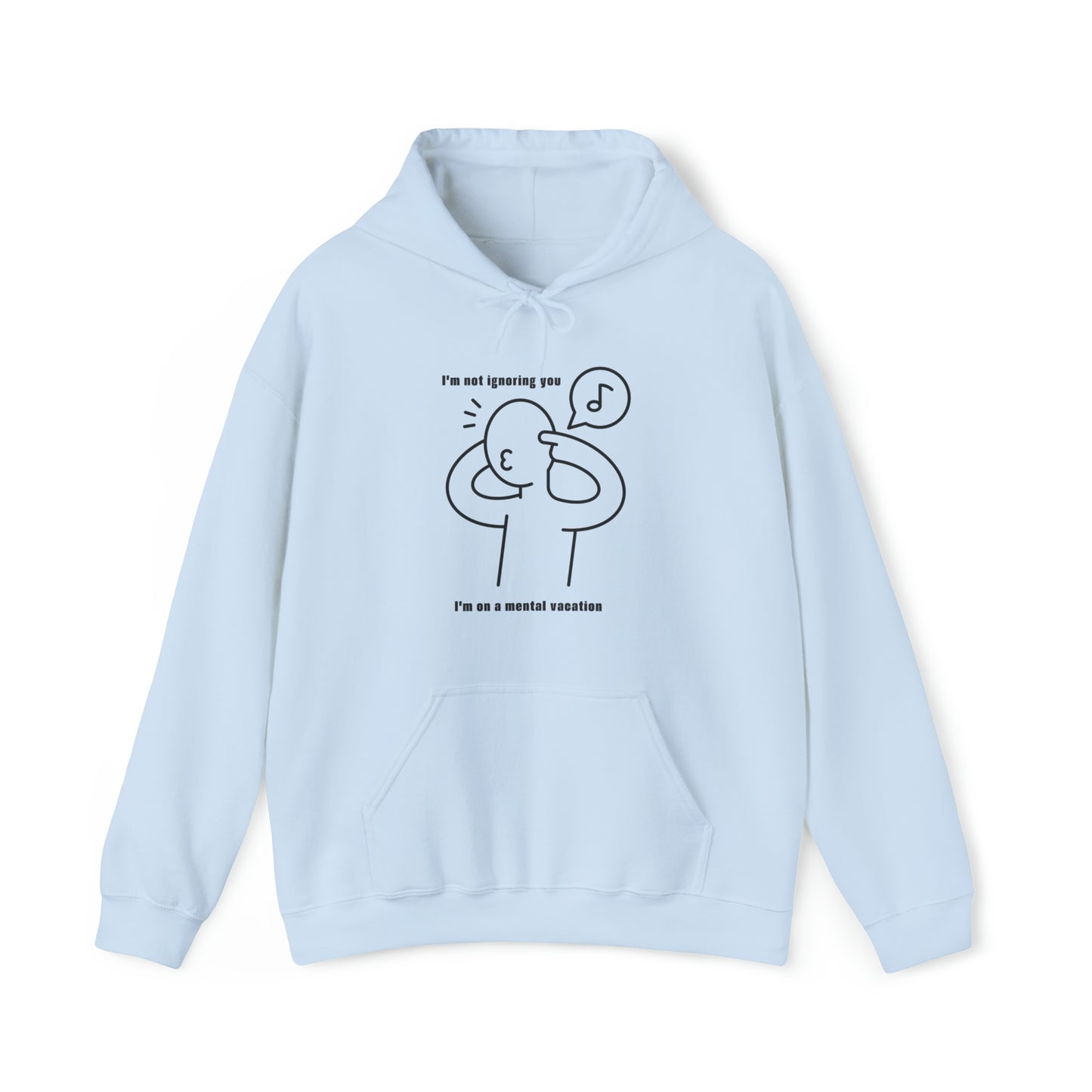 Mental Vacation Hooded Sweatshirt