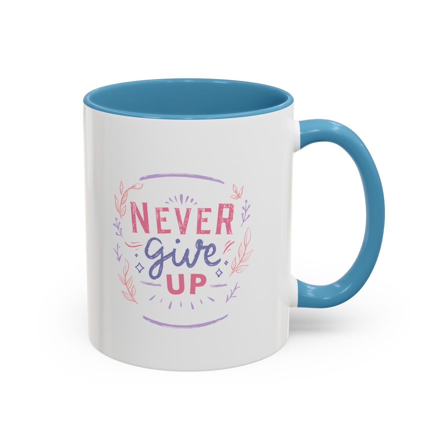 Never Give Up Mug (11, 15oz)