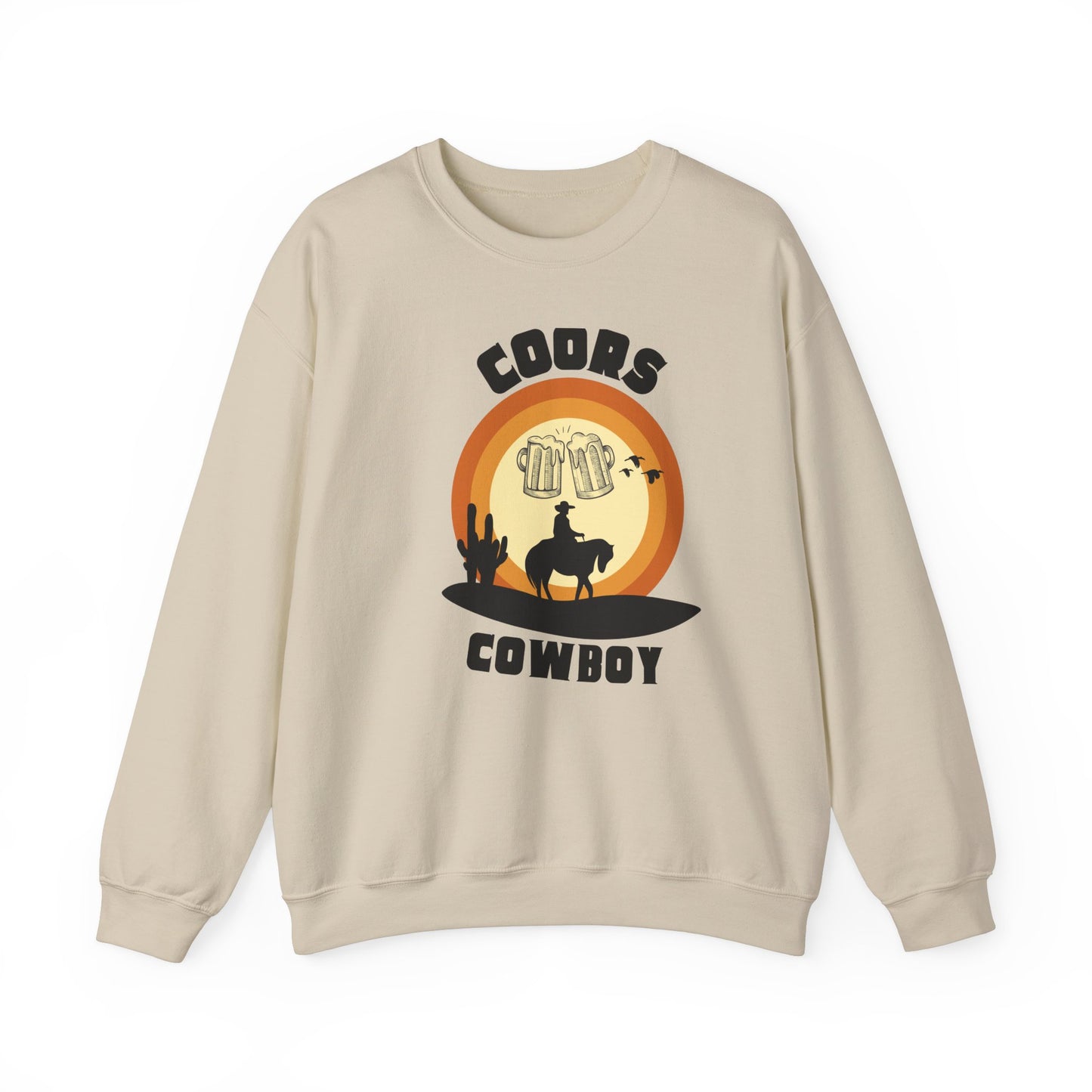 Coors Cowboy--Unisex Heavy Blend™ Crewneck Sweatshirt