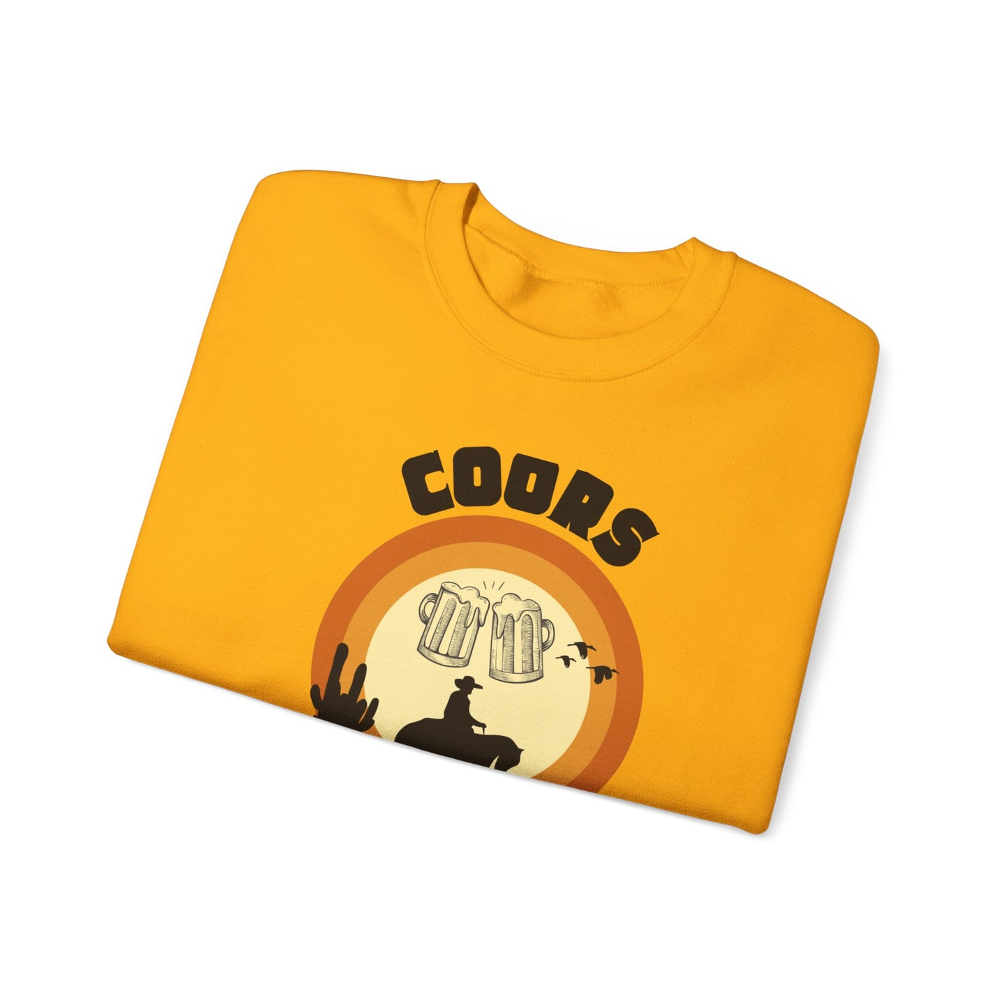 Coors Cowboy--Unisex Heavy Blend™ Crewneck Sweatshirt