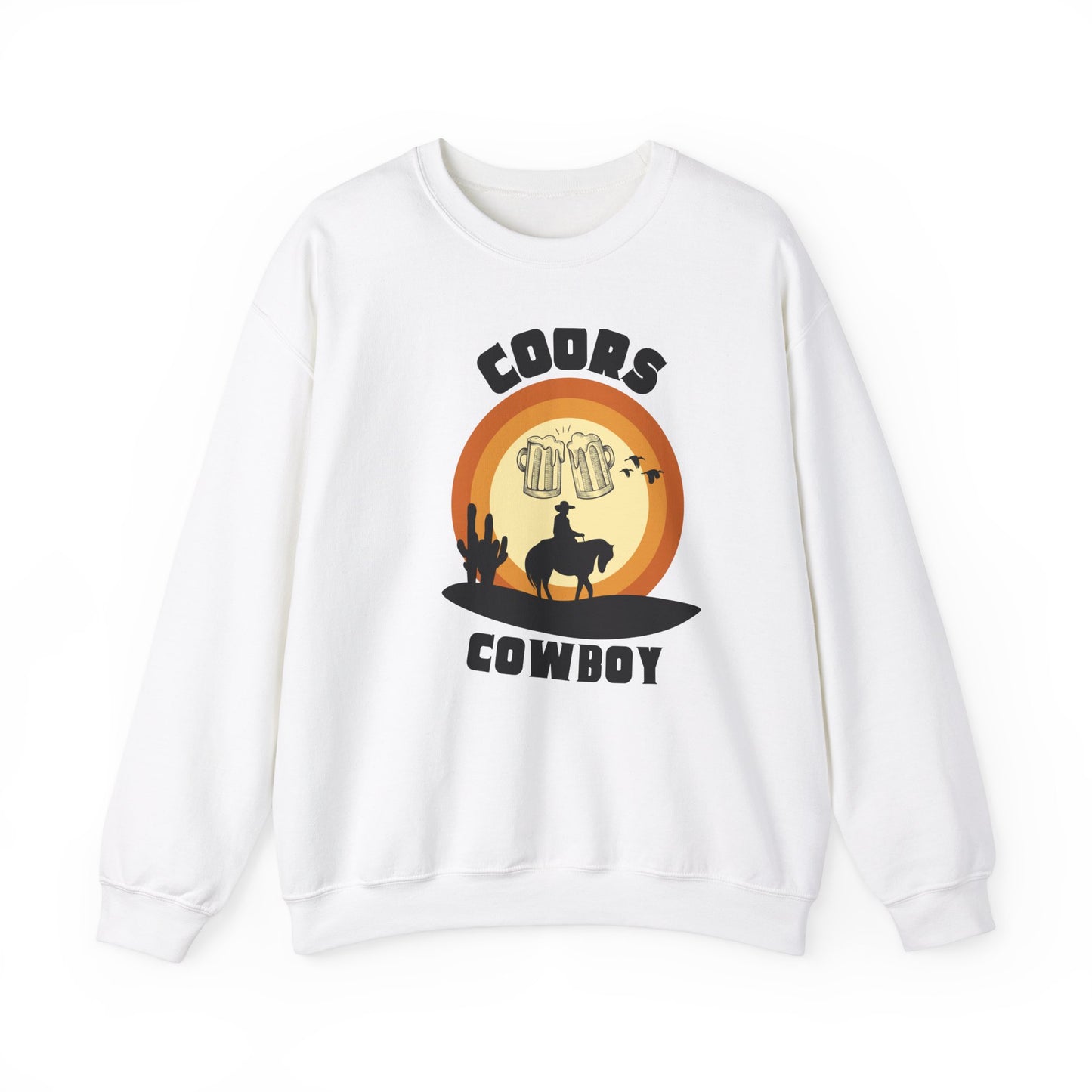 Coors Cowboy--Unisex Heavy Blend™ Crewneck Sweatshirt