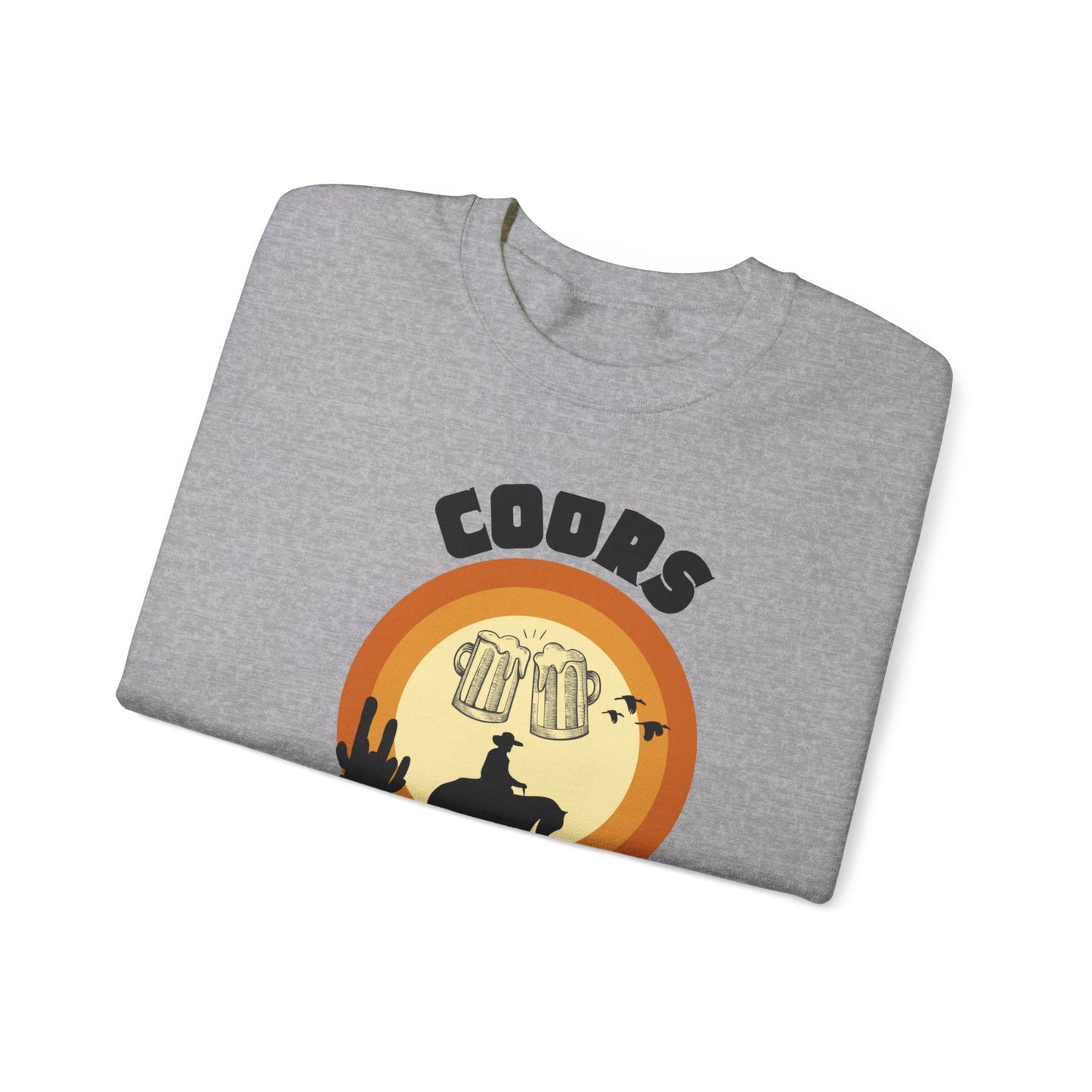 Coors Cowboy--Unisex Heavy Blend™ Crewneck Sweatshirt