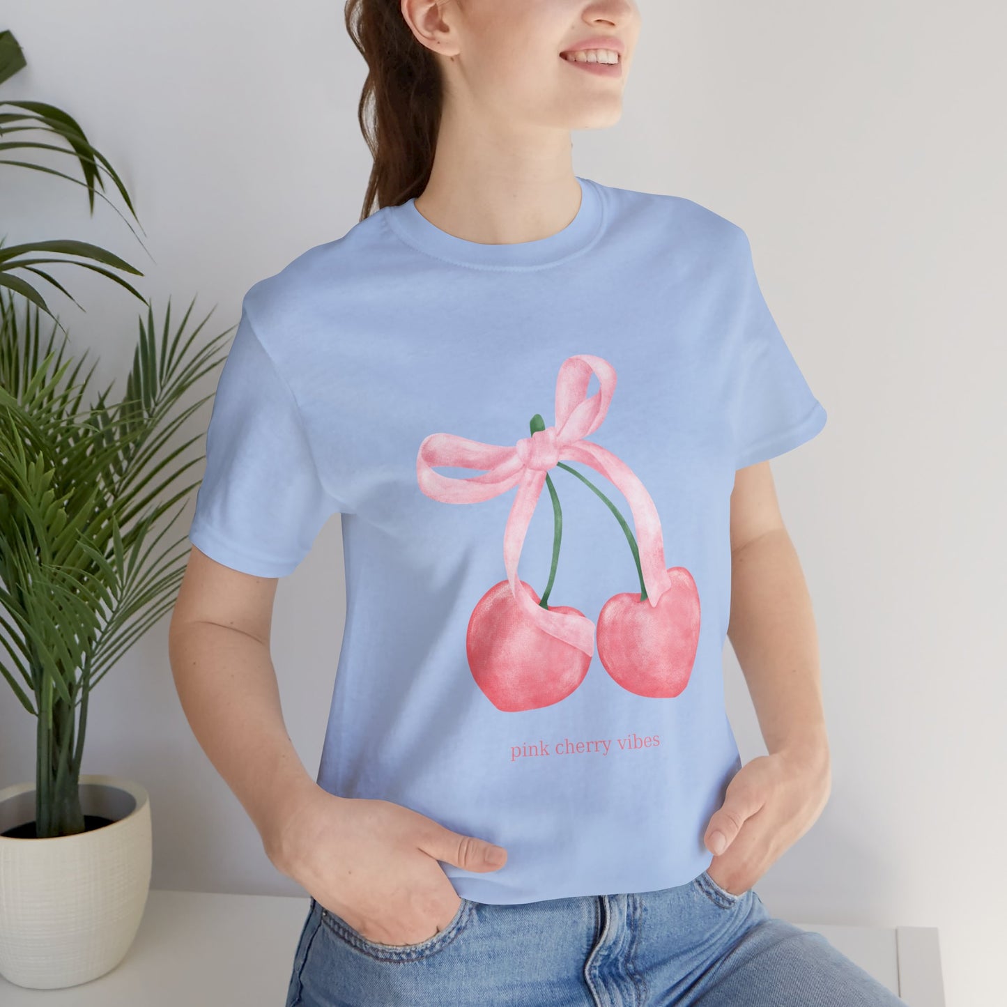 Pink Cherry Vibes Tee