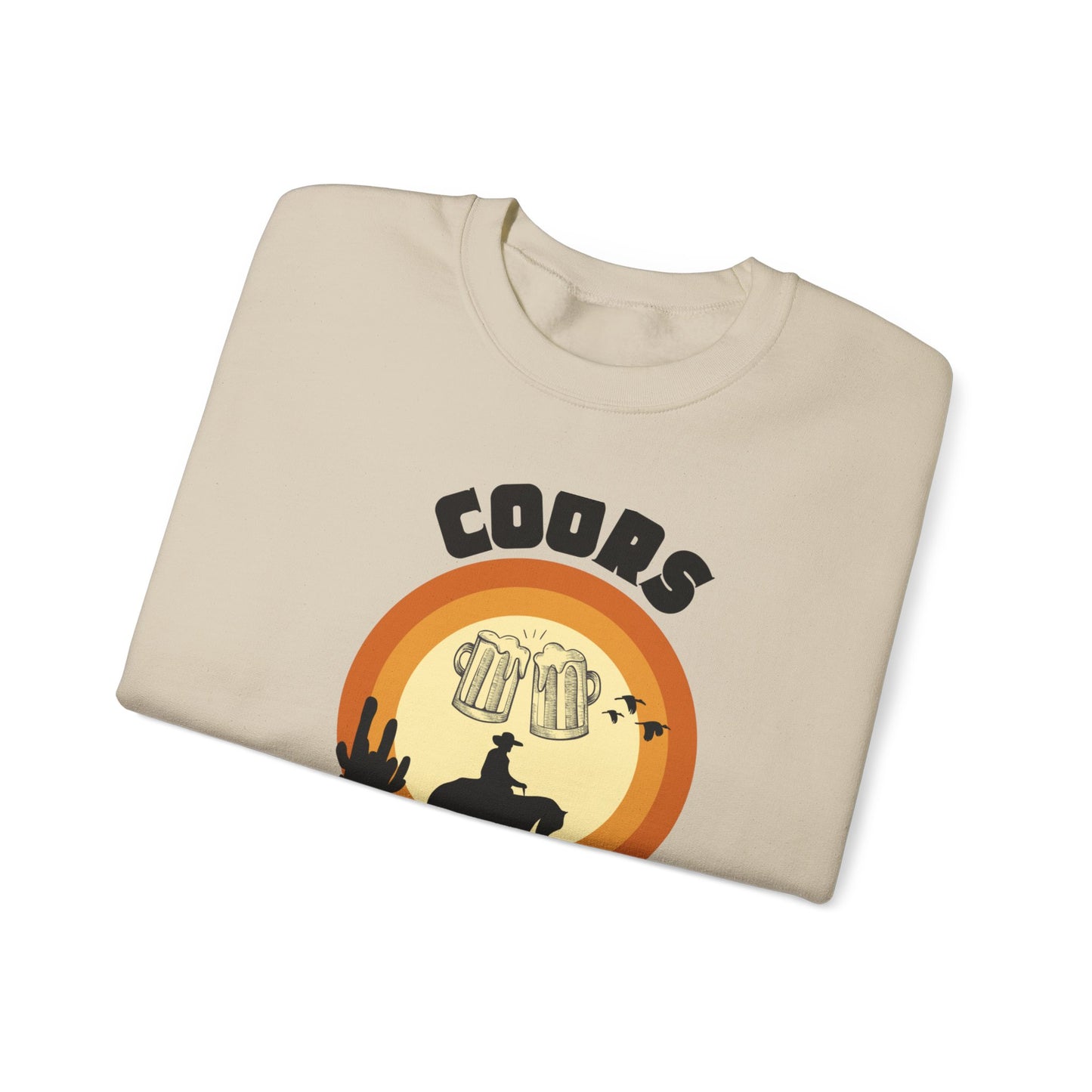 Coors Cowboy--Unisex Heavy Blend™ Crewneck Sweatshirt