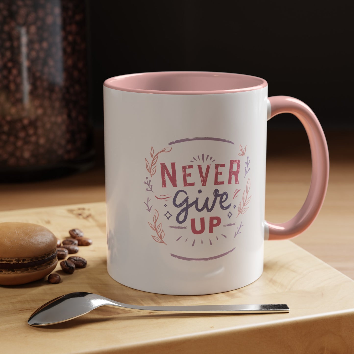 Never Give Up Mug (11, 15oz)