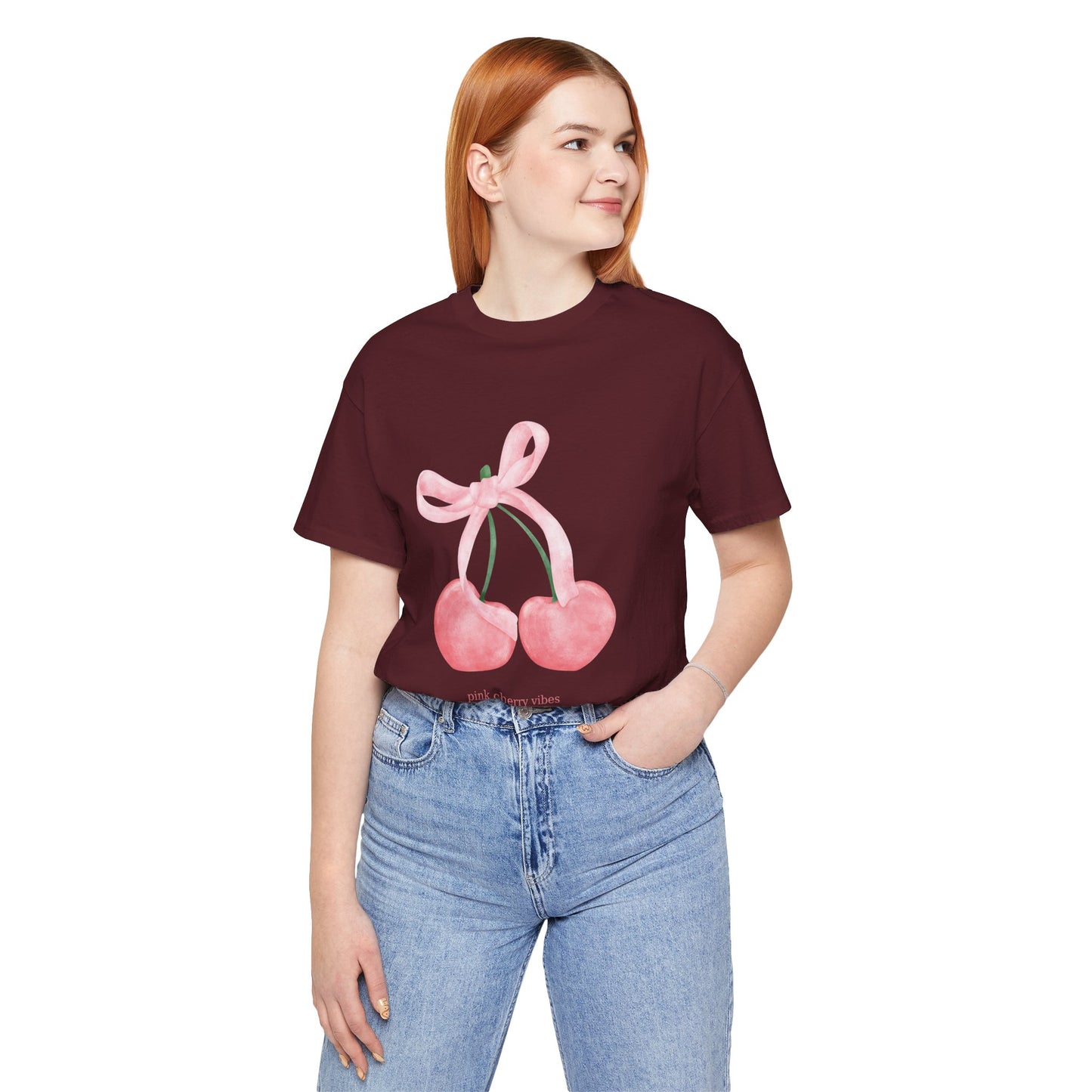 Pink Cherry Vibes Tee