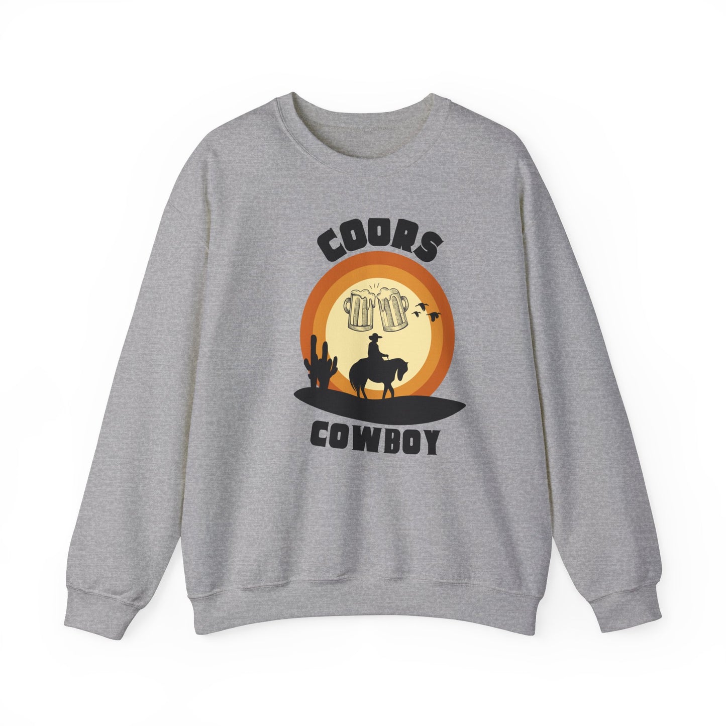 Coors Cowboy--Unisex Heavy Blend™ Crewneck Sweatshirt