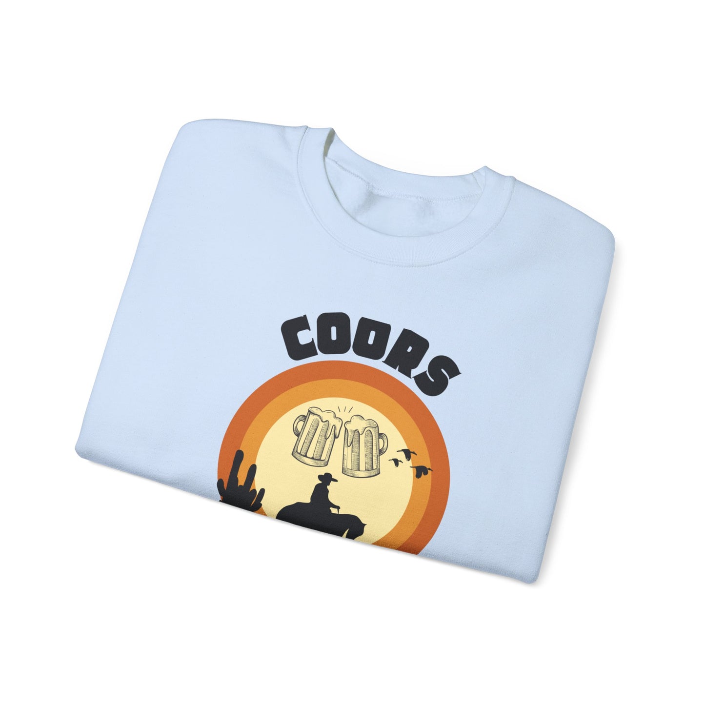 Coors Cowboy--Unisex Heavy Blend™ Crewneck Sweatshirt