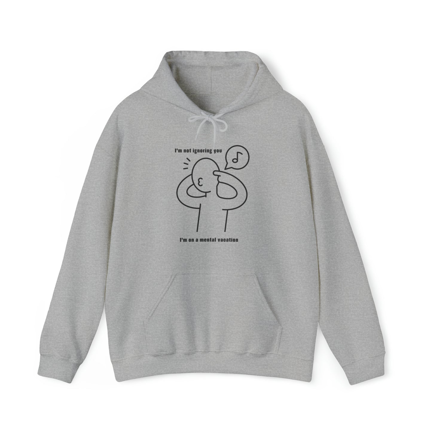 Mental Vacation Hooded Sweatshirt