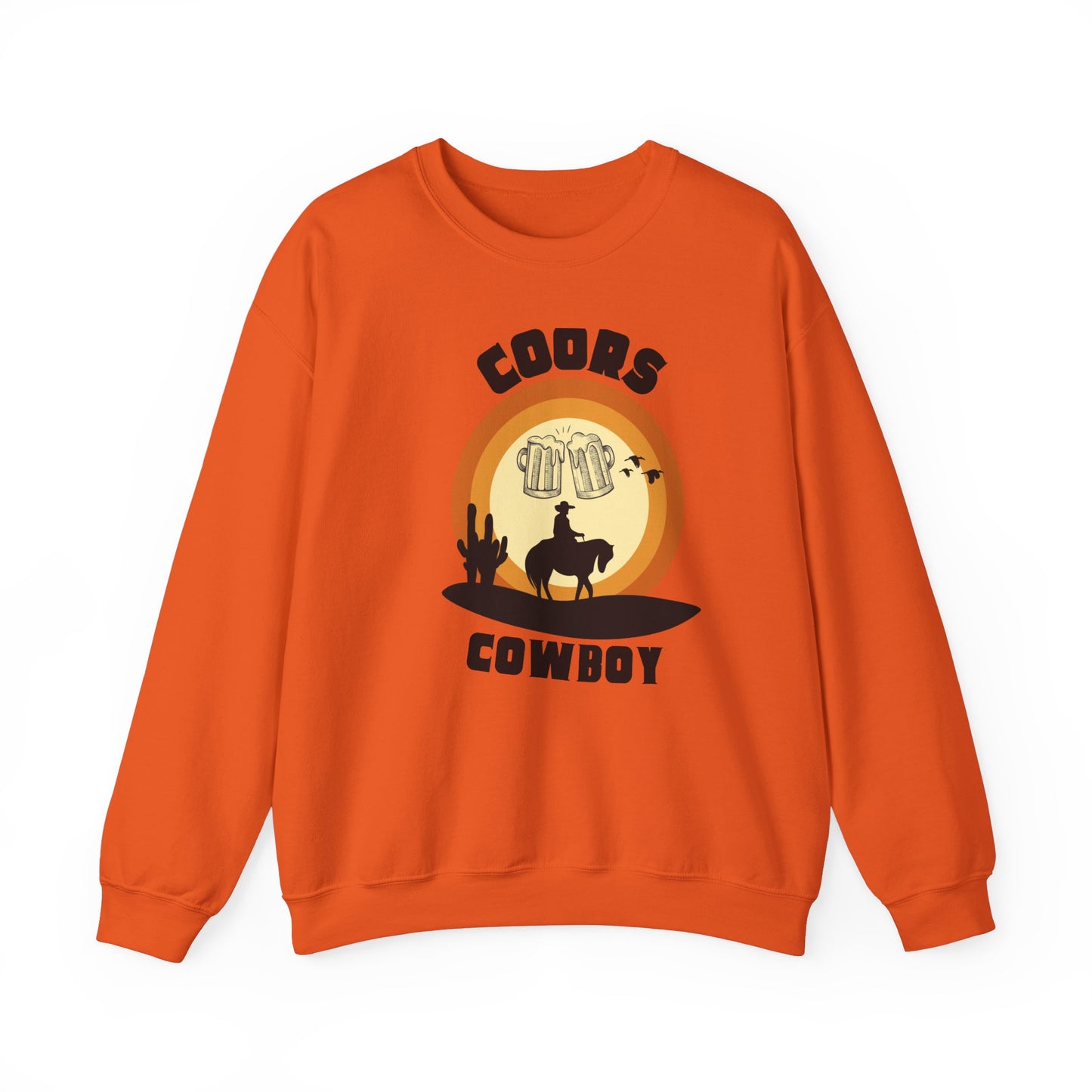 Coors Cowboy--Unisex Heavy Blend™ Crewneck Sweatshirt