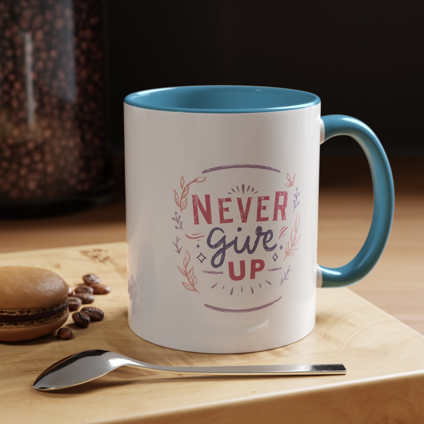 Never Give Up Mug (11, 15oz)